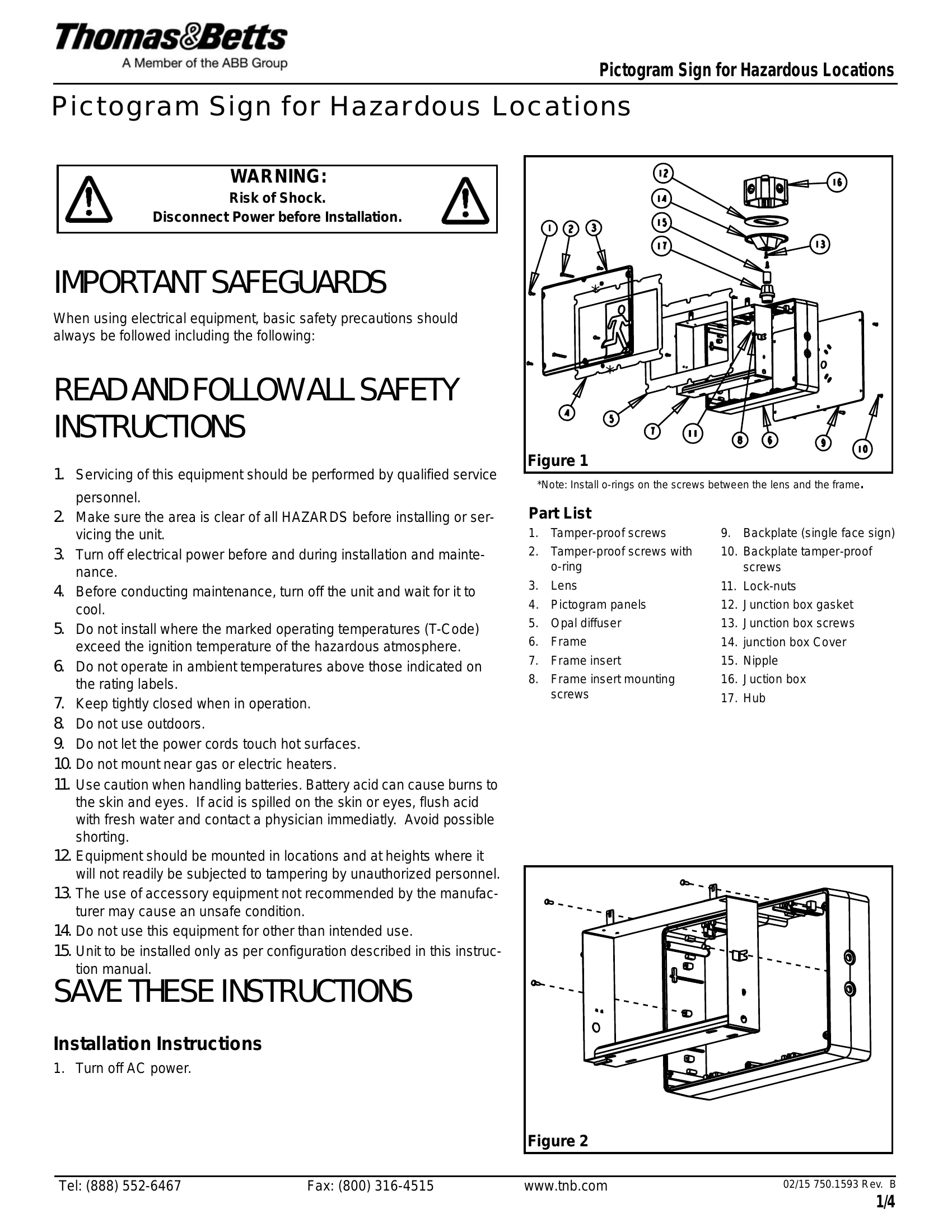 Installation Guide for RH Series