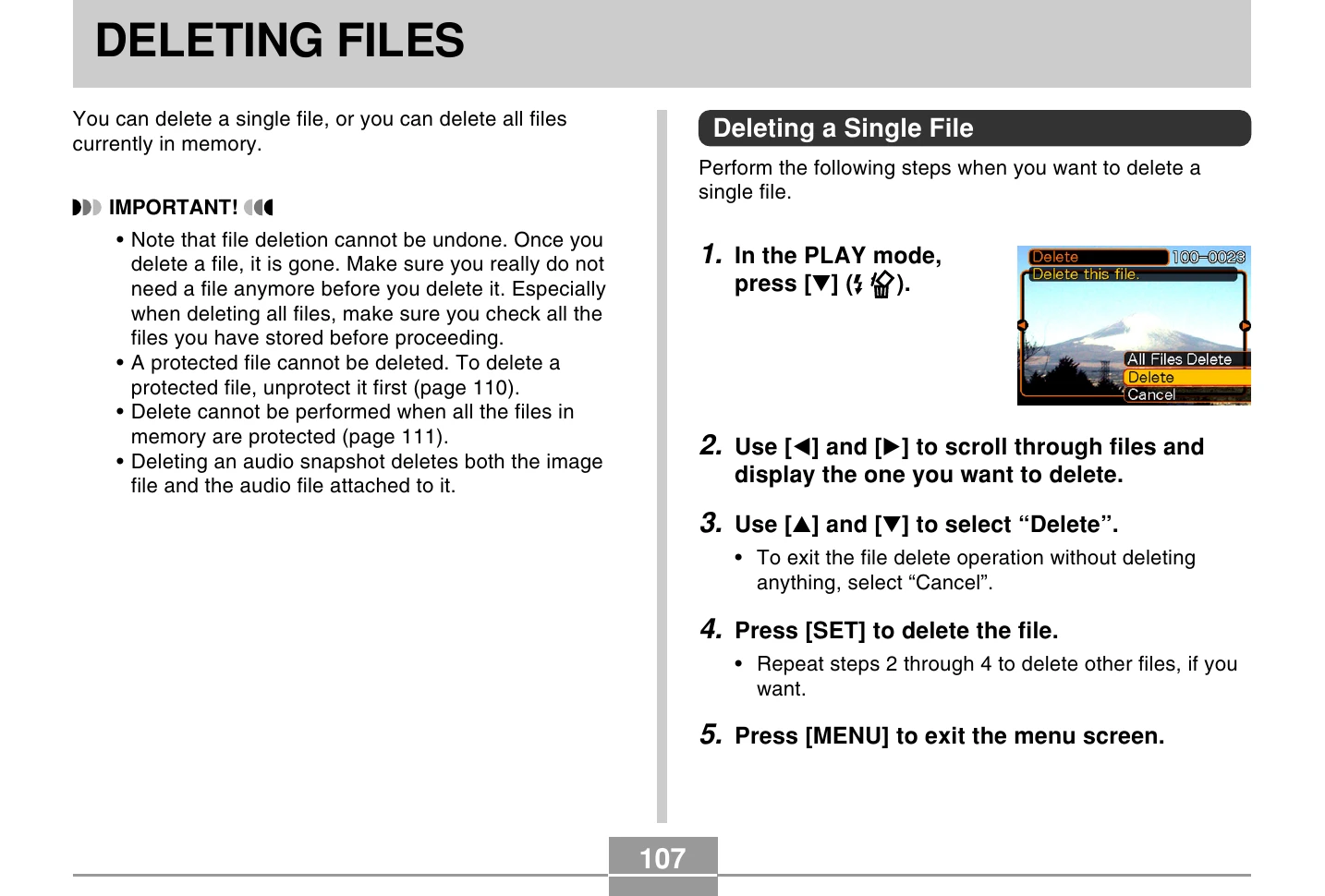 Manual for 108