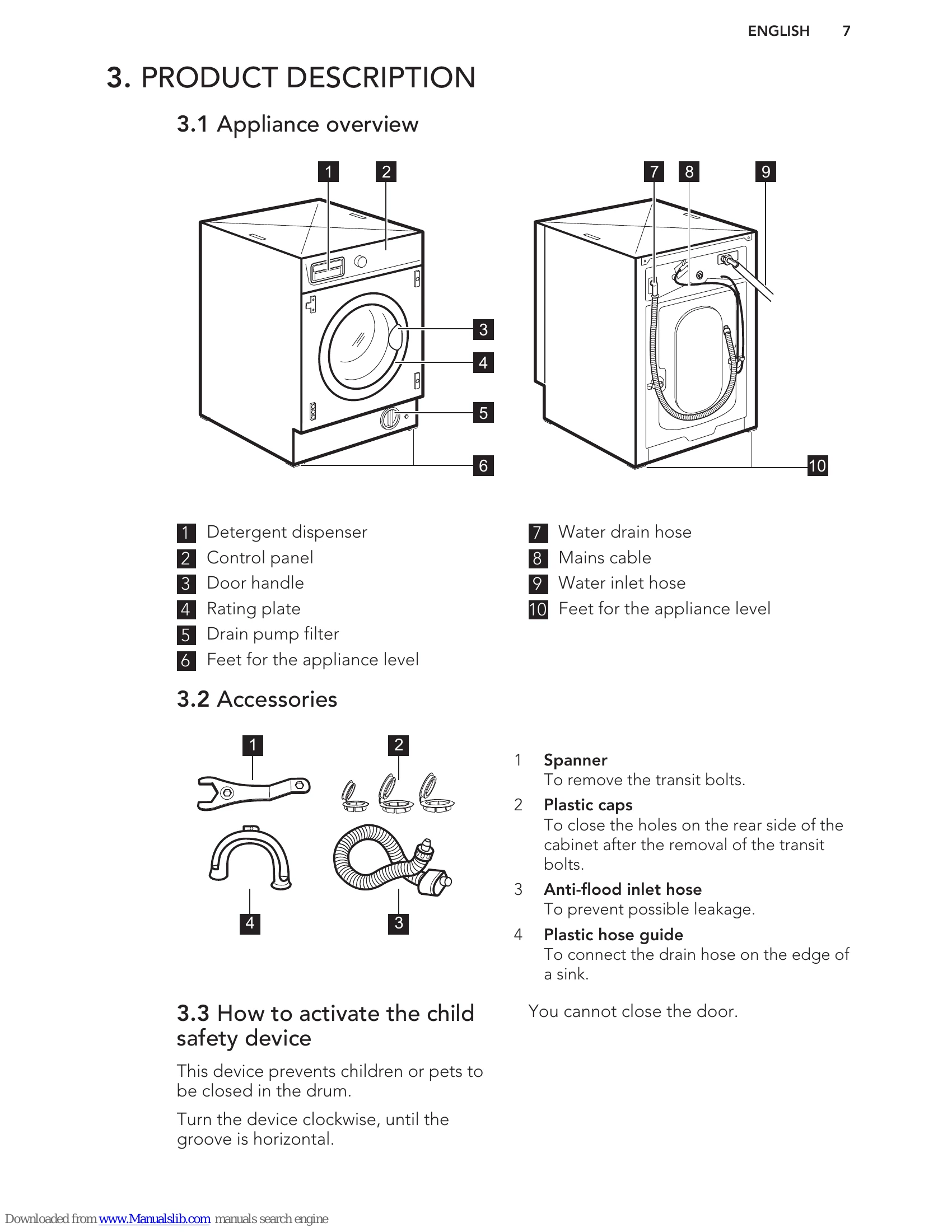 Manual for L61470WDBI