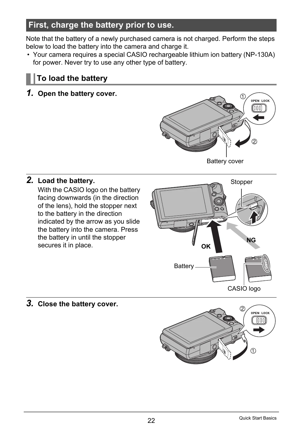 Manual for EX-100F