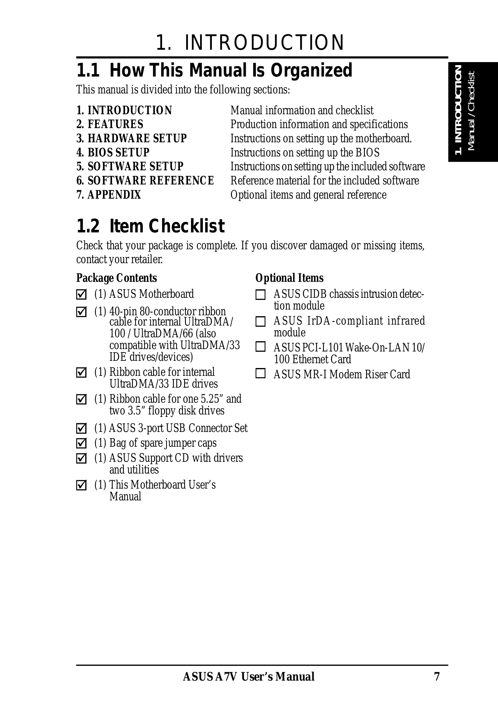 Manual for A7V