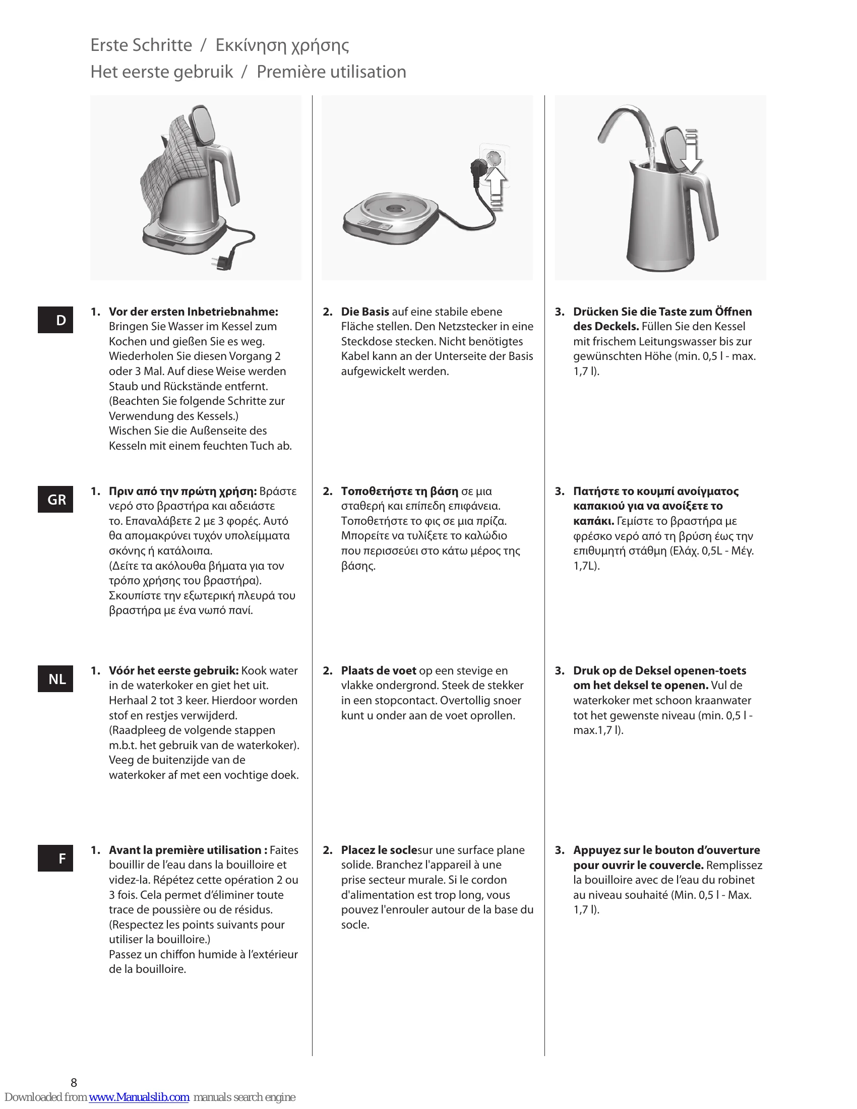 Manual for EWA7800