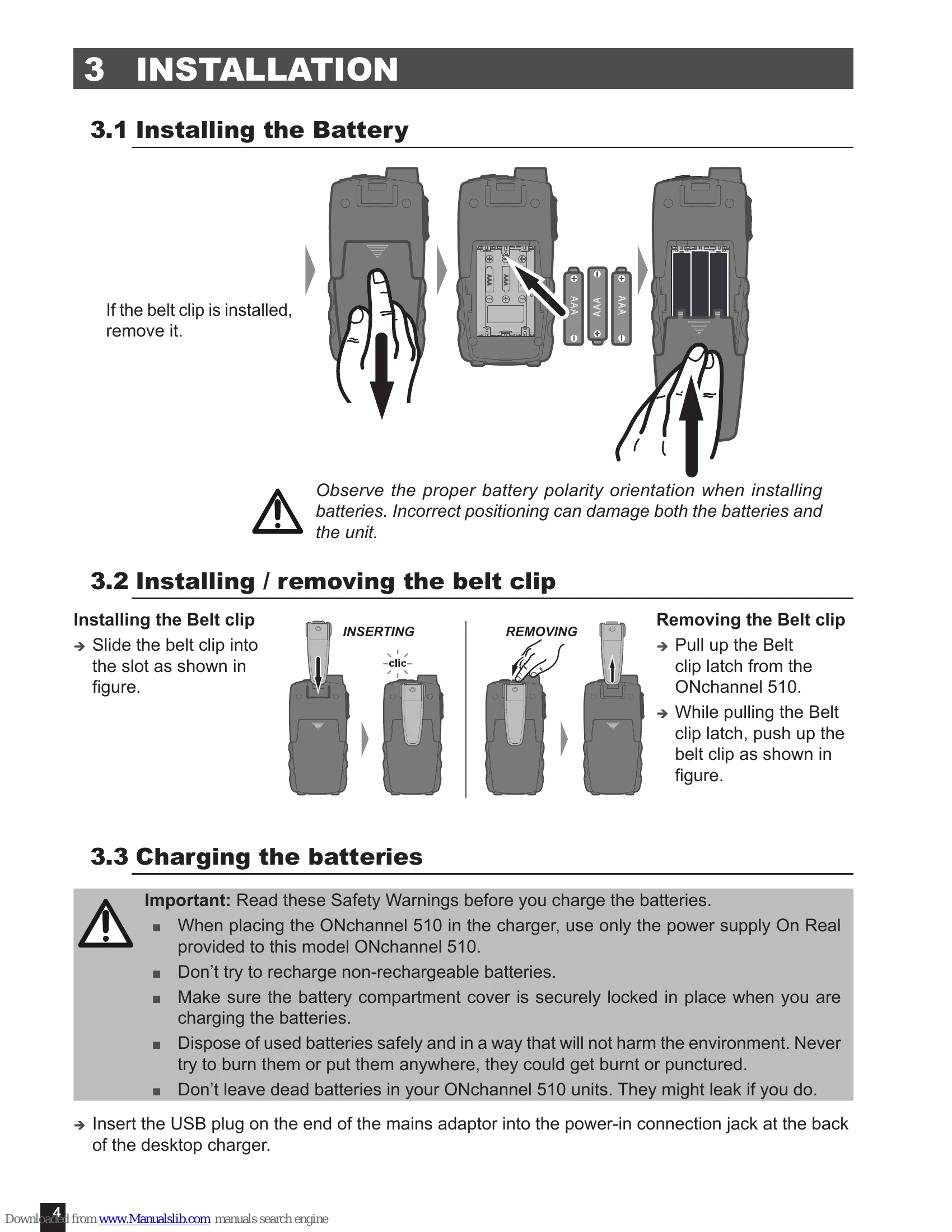 Manual for 510
