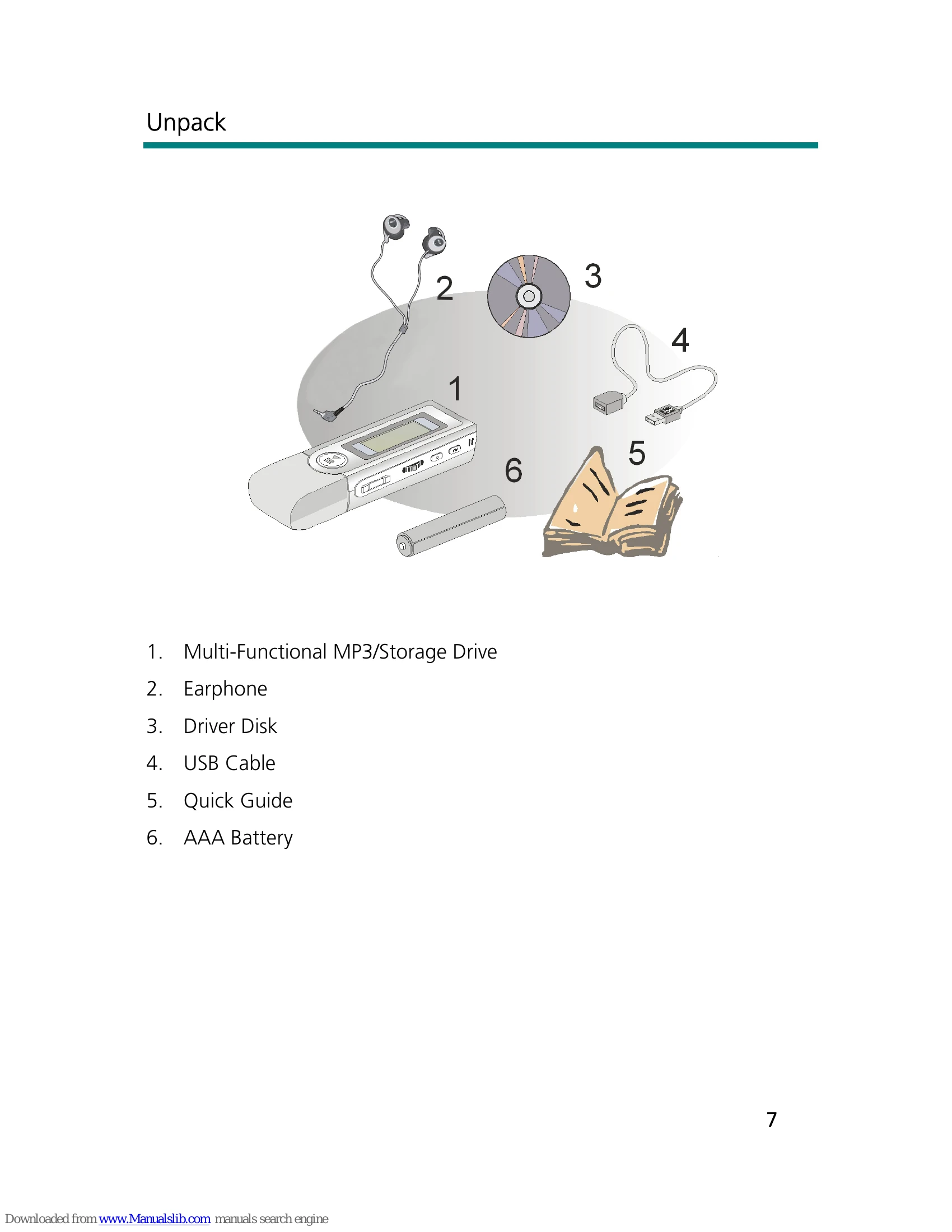 Manual for MF550