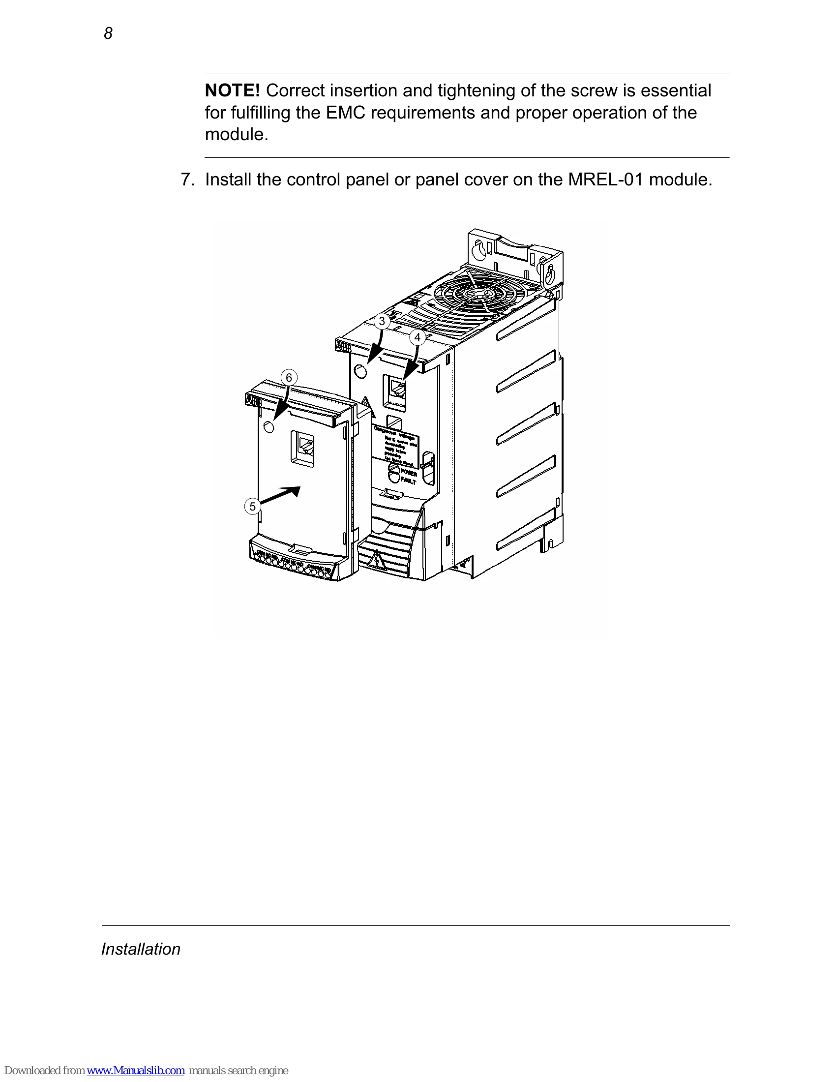 Manual for MREL-01
