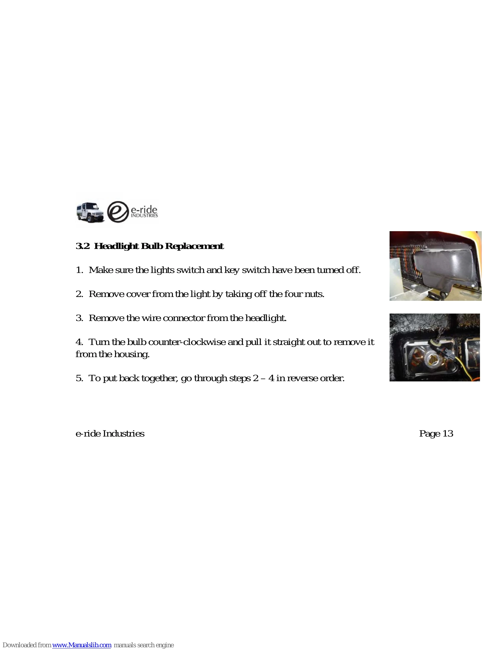 Manual for EXV2, EXV4