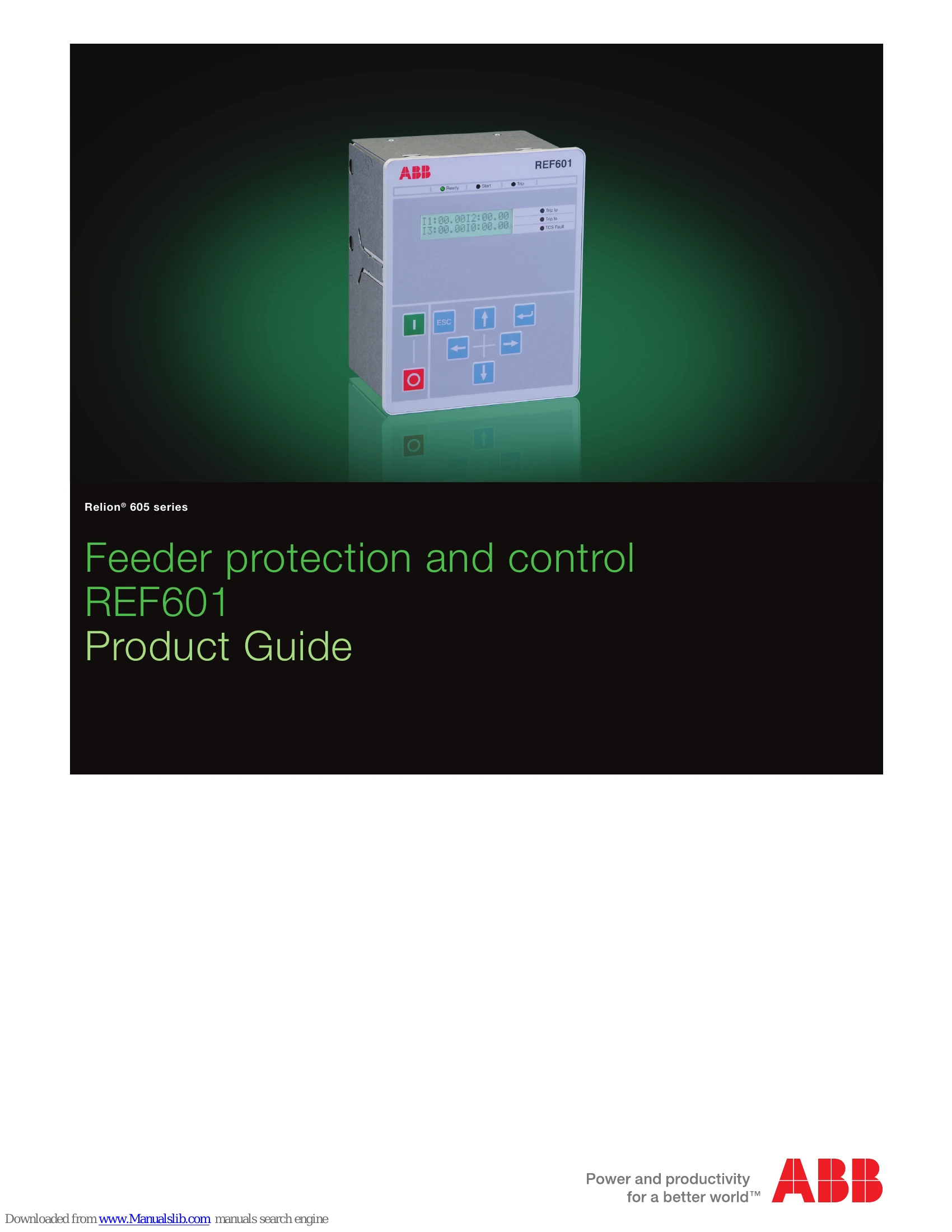 Manual for REF601