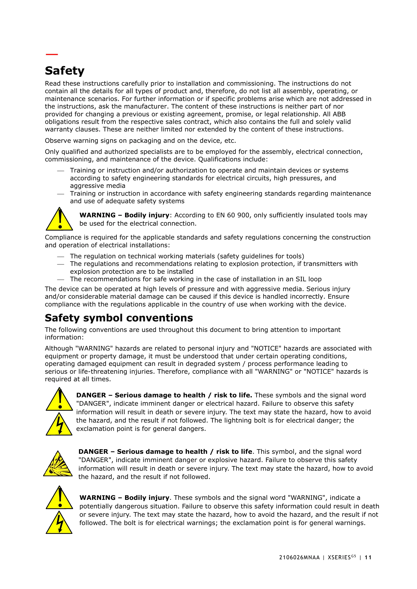 Manual for XSeries G5