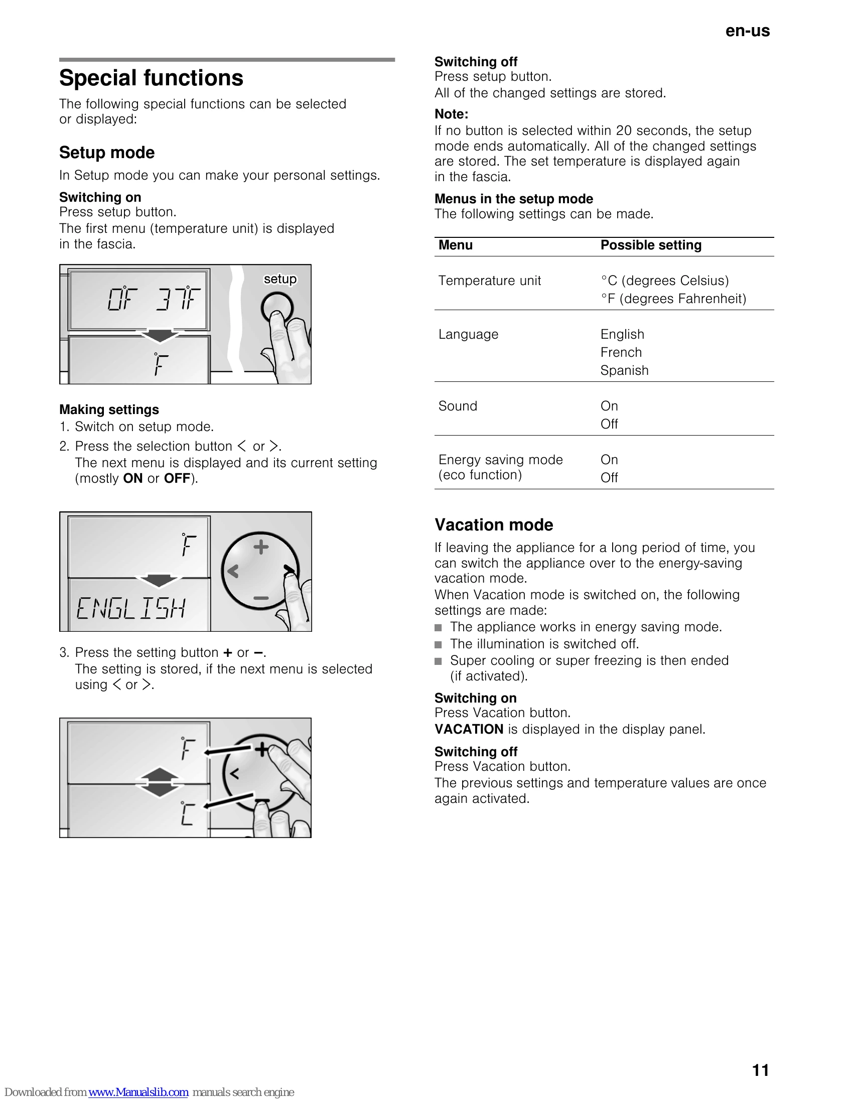 Manual for B36BT830NS
