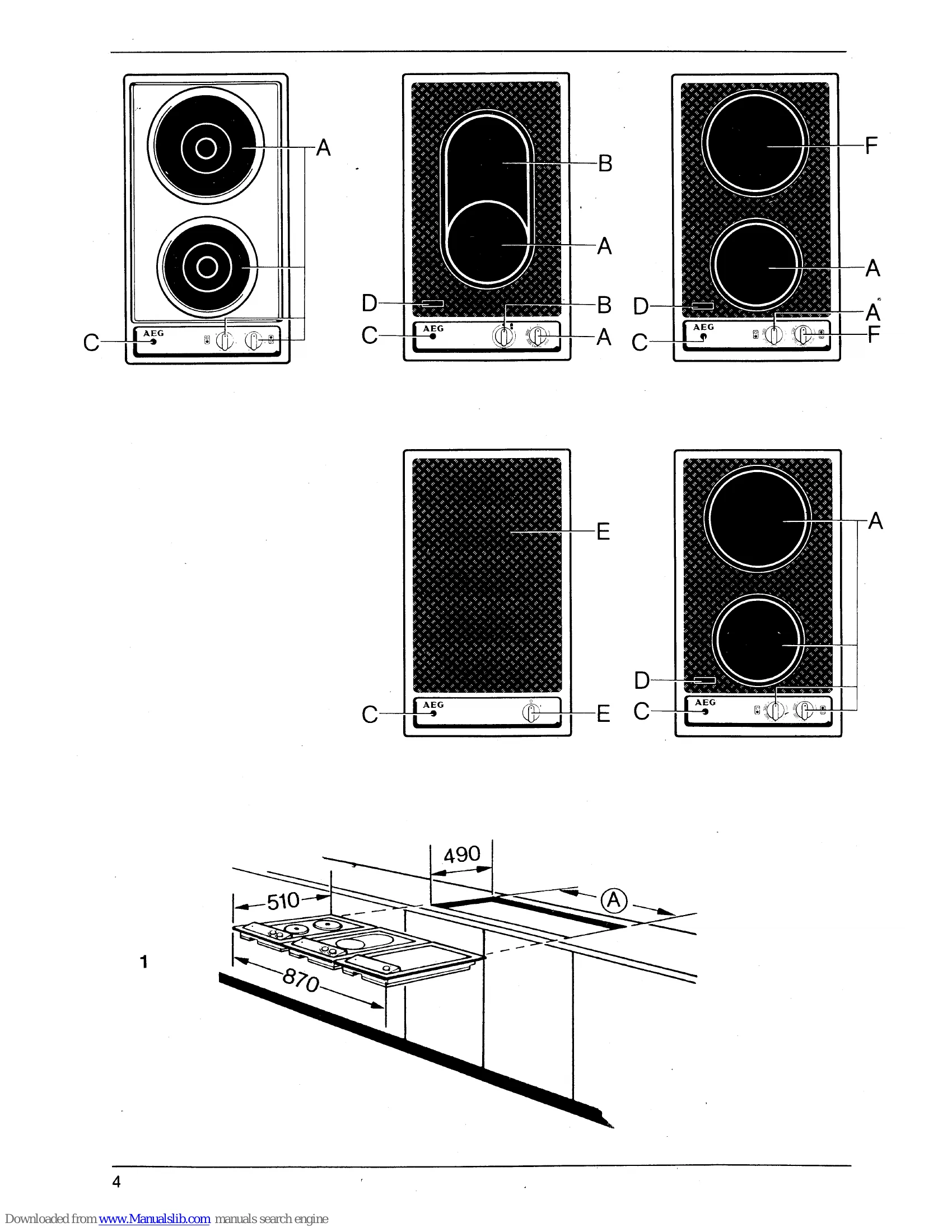 Manual for 610 DK, 611 DK, 612 DK, 618 DK, 110 DK, 310 DK