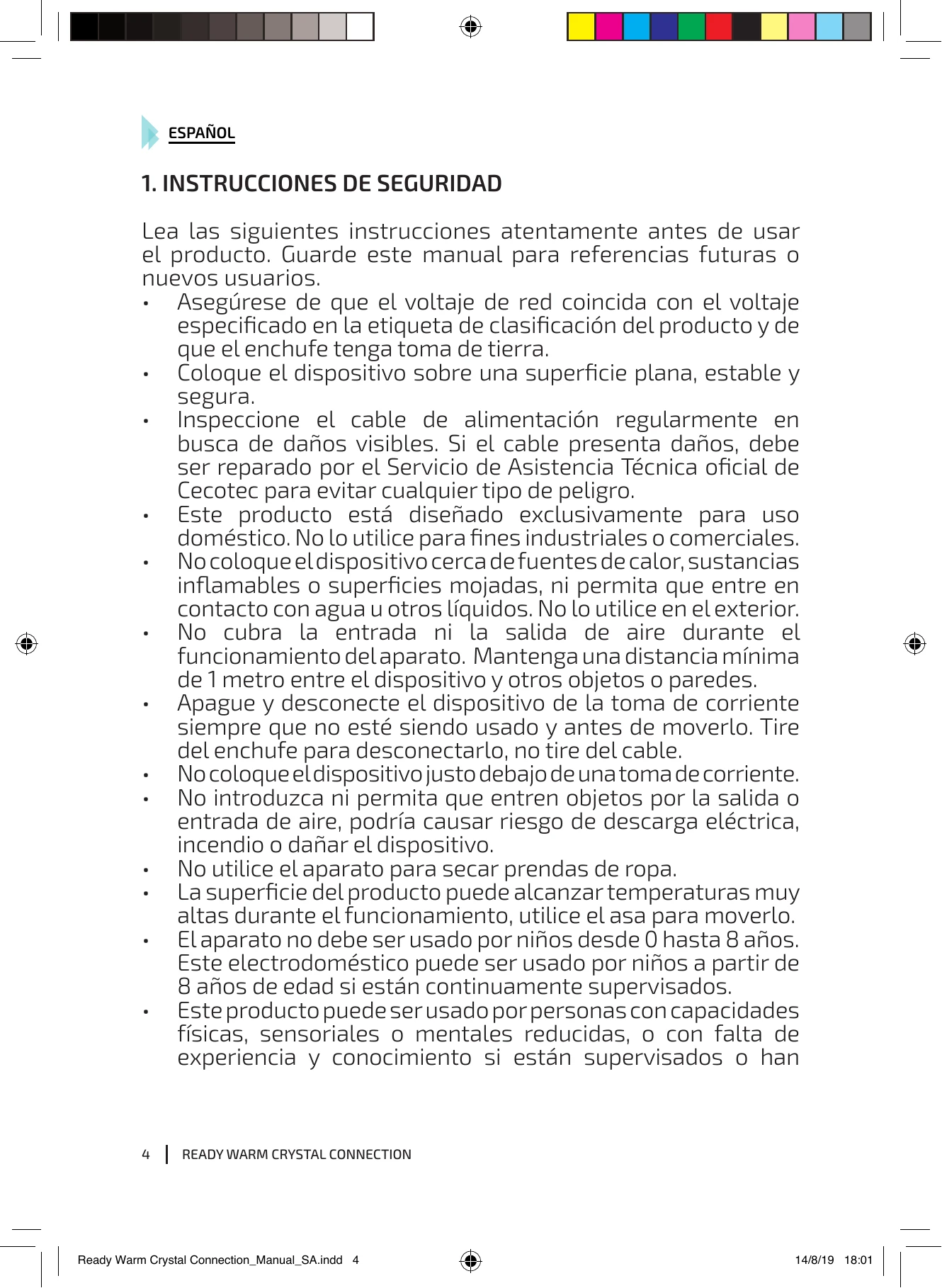 Manual for Ready Warm Crystal Connection