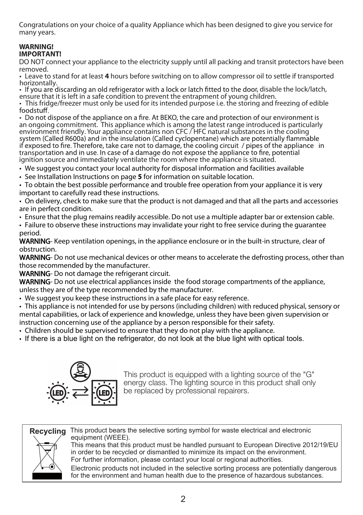 Manual for BCFD4V73