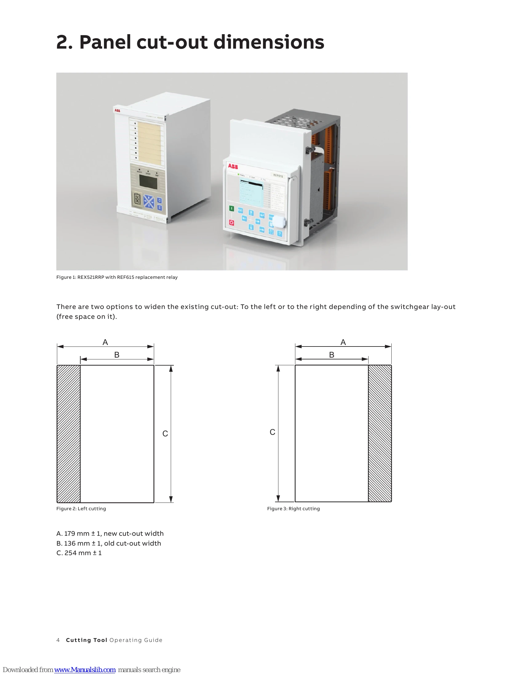 Manual for REX 521