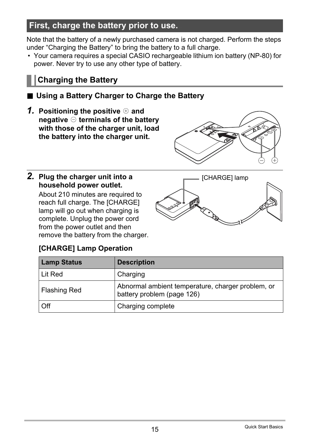 Manual for EX-Z16
