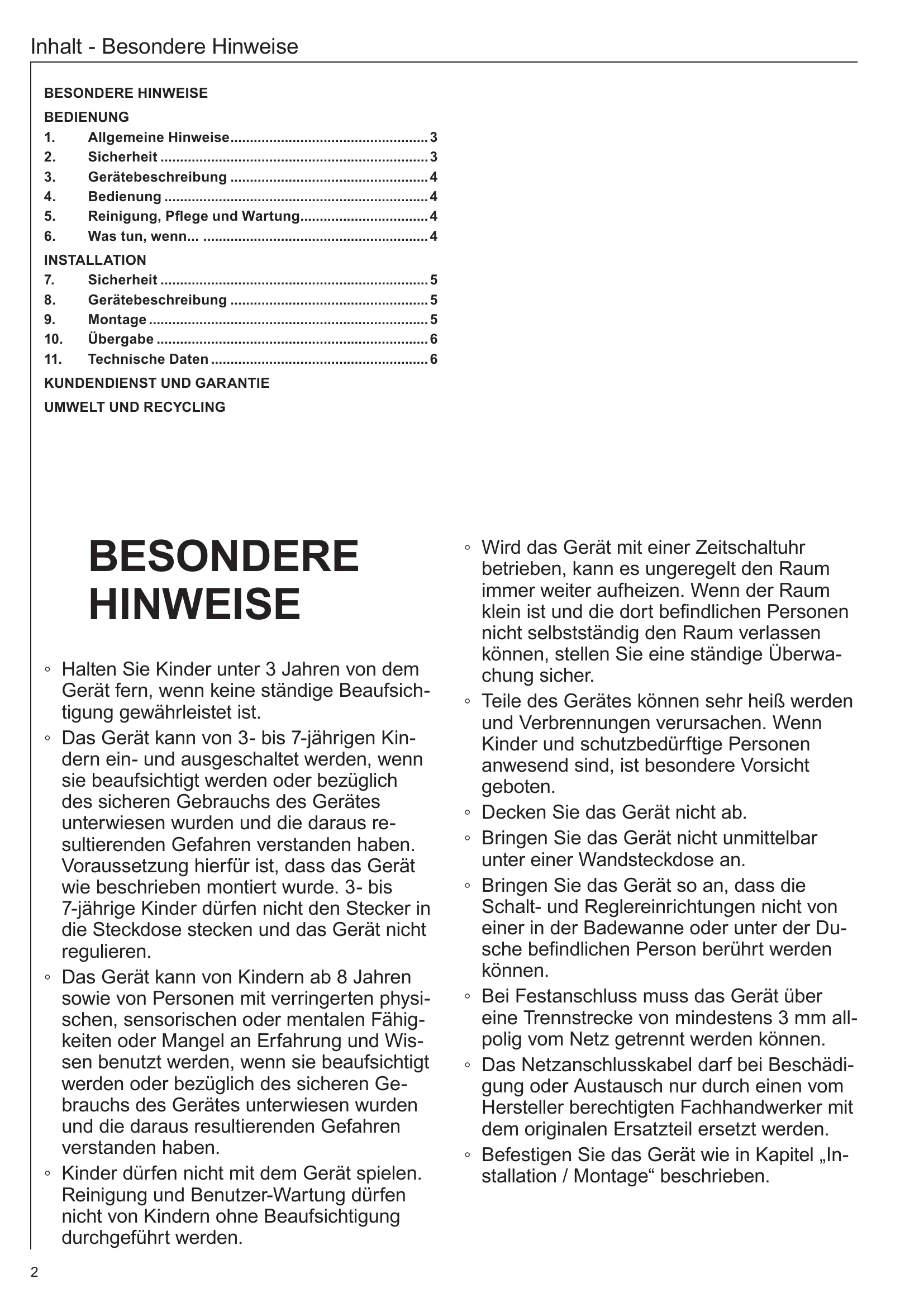 Manual for IR Premium 1650