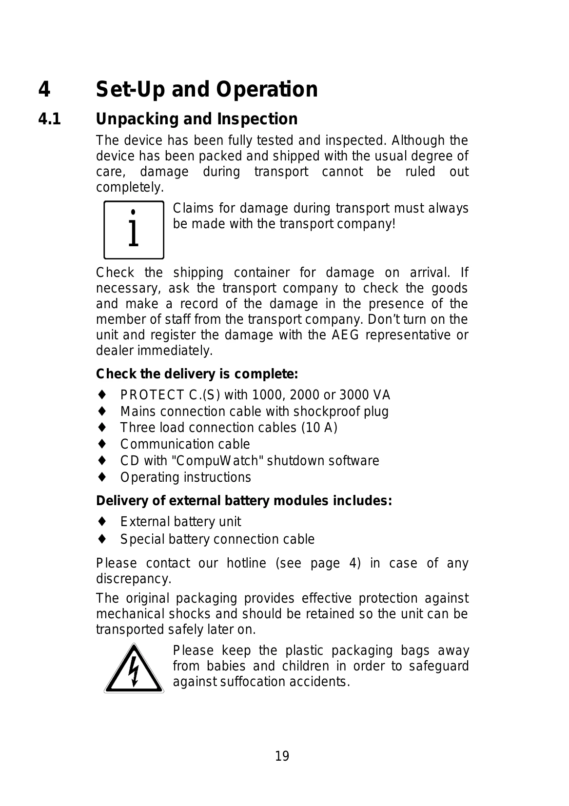 Manual for PROTECT C.