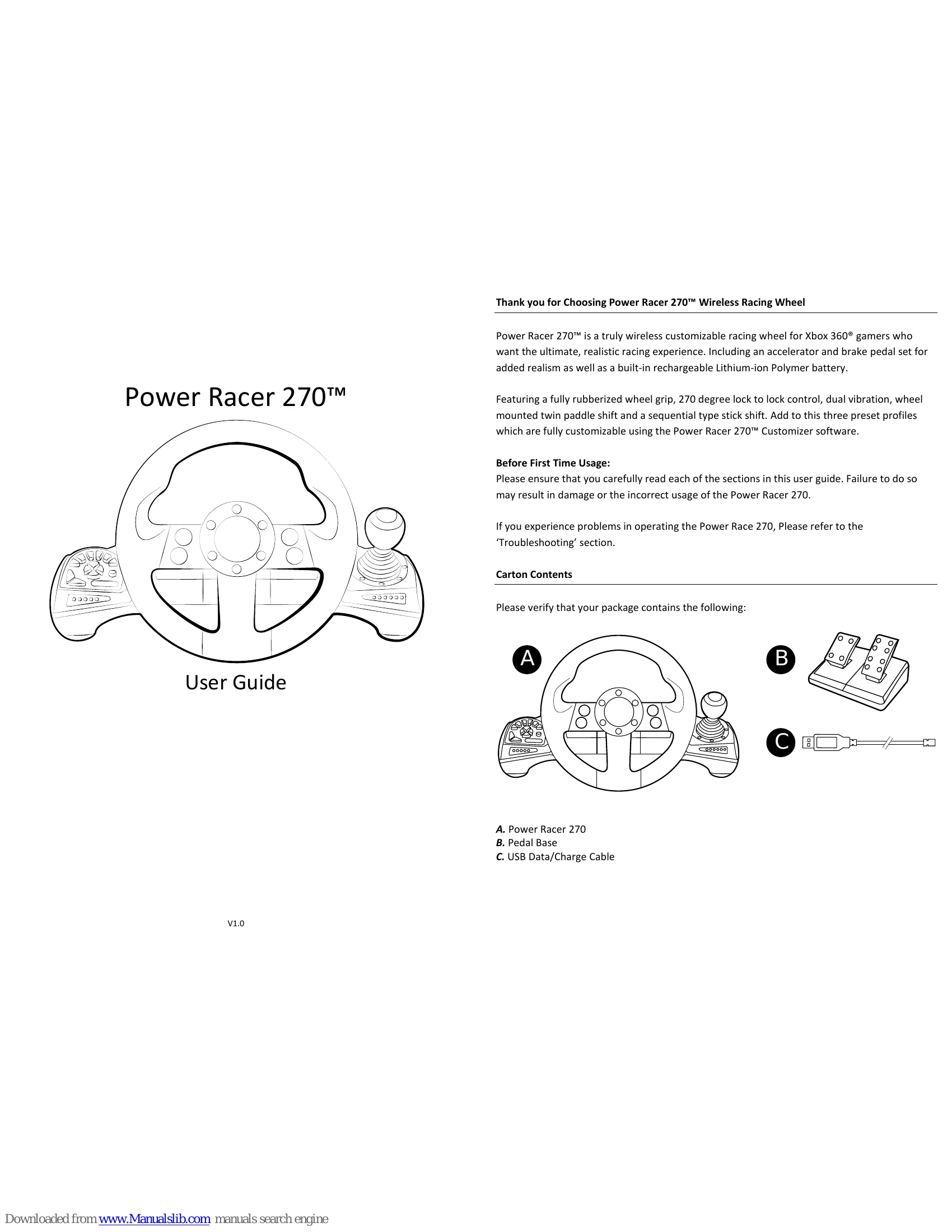 Manual for 270