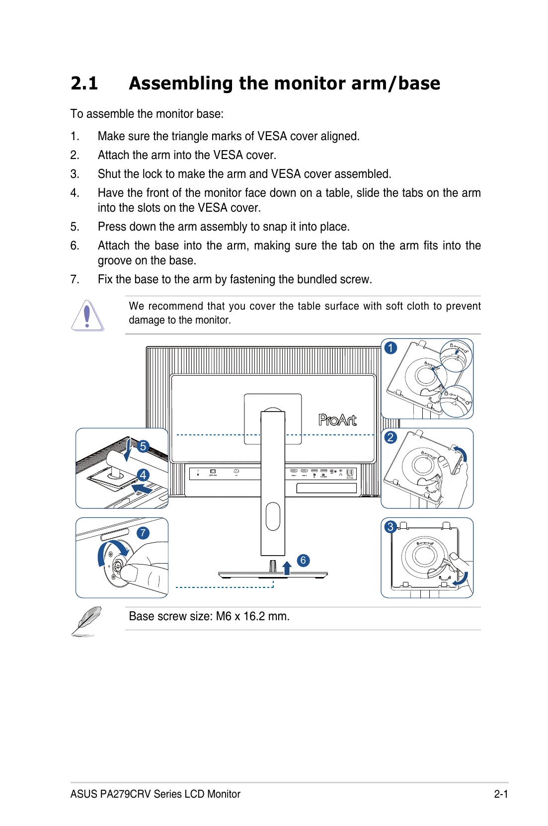 Manual for PA279CRV