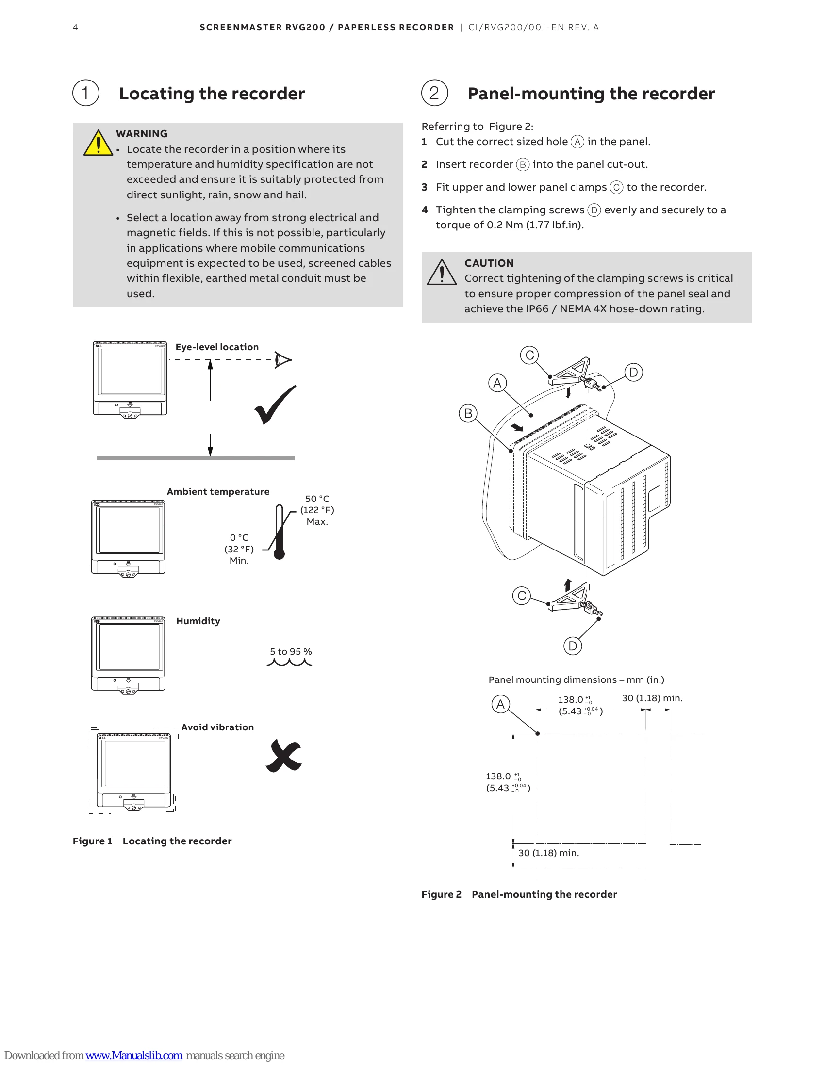 Manual for RVG200