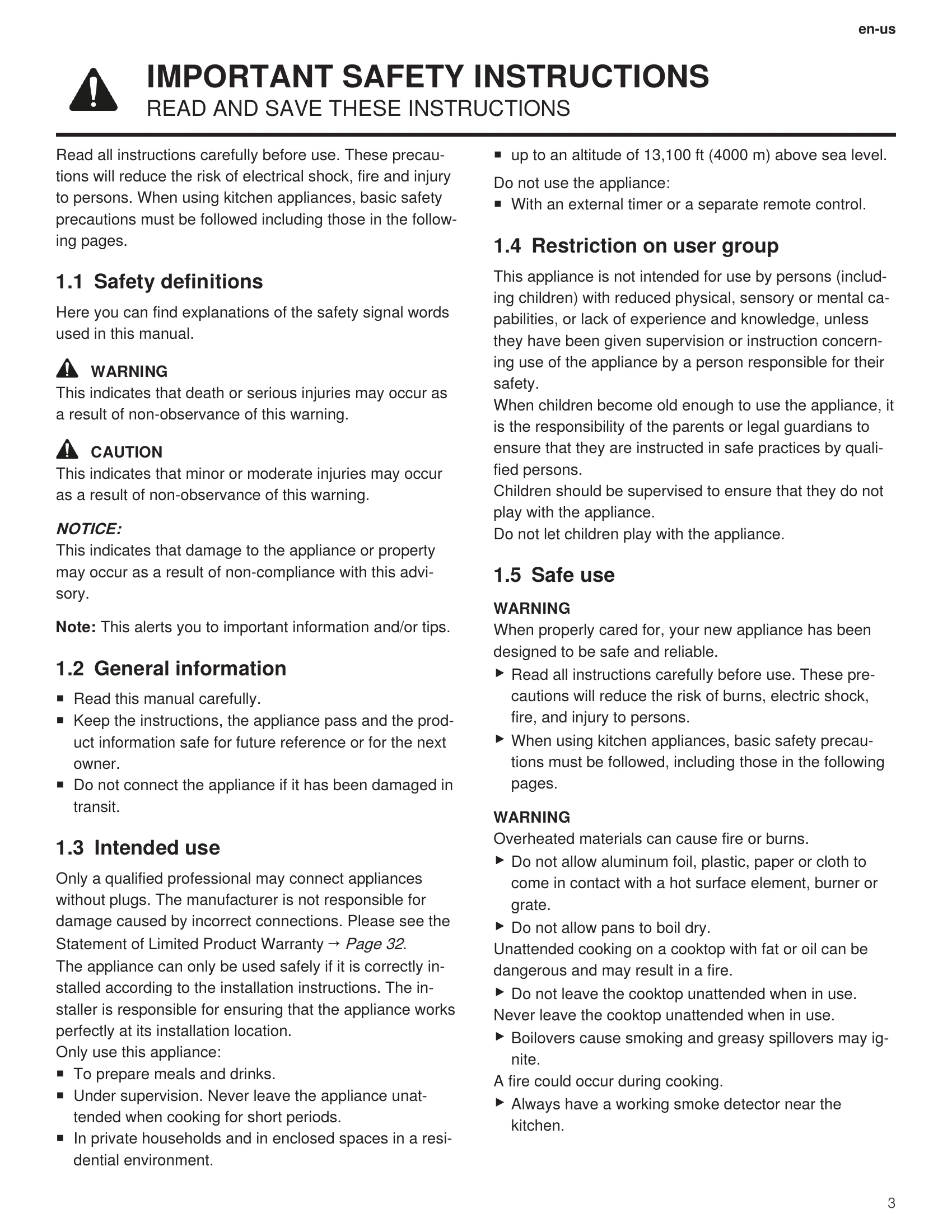 Manual for NITP660SUC, NITP660UC