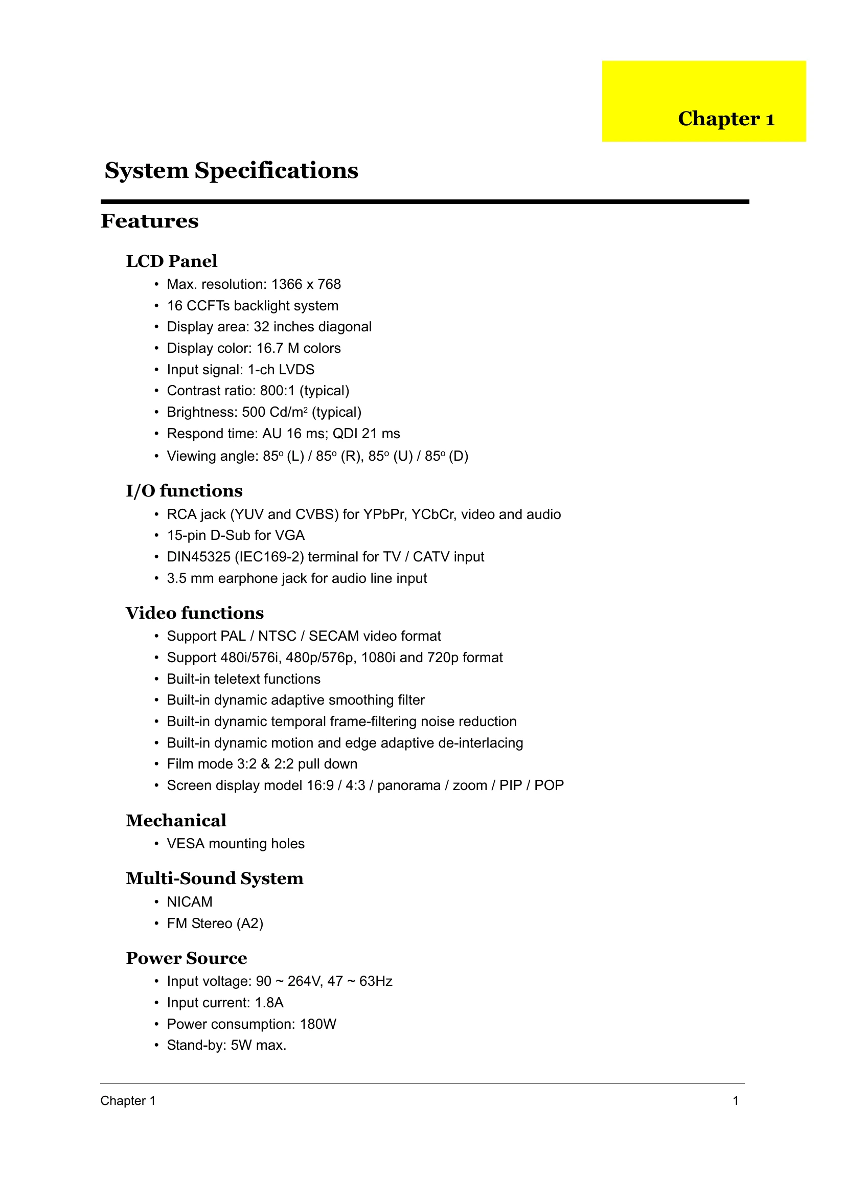 Manual for AT3203