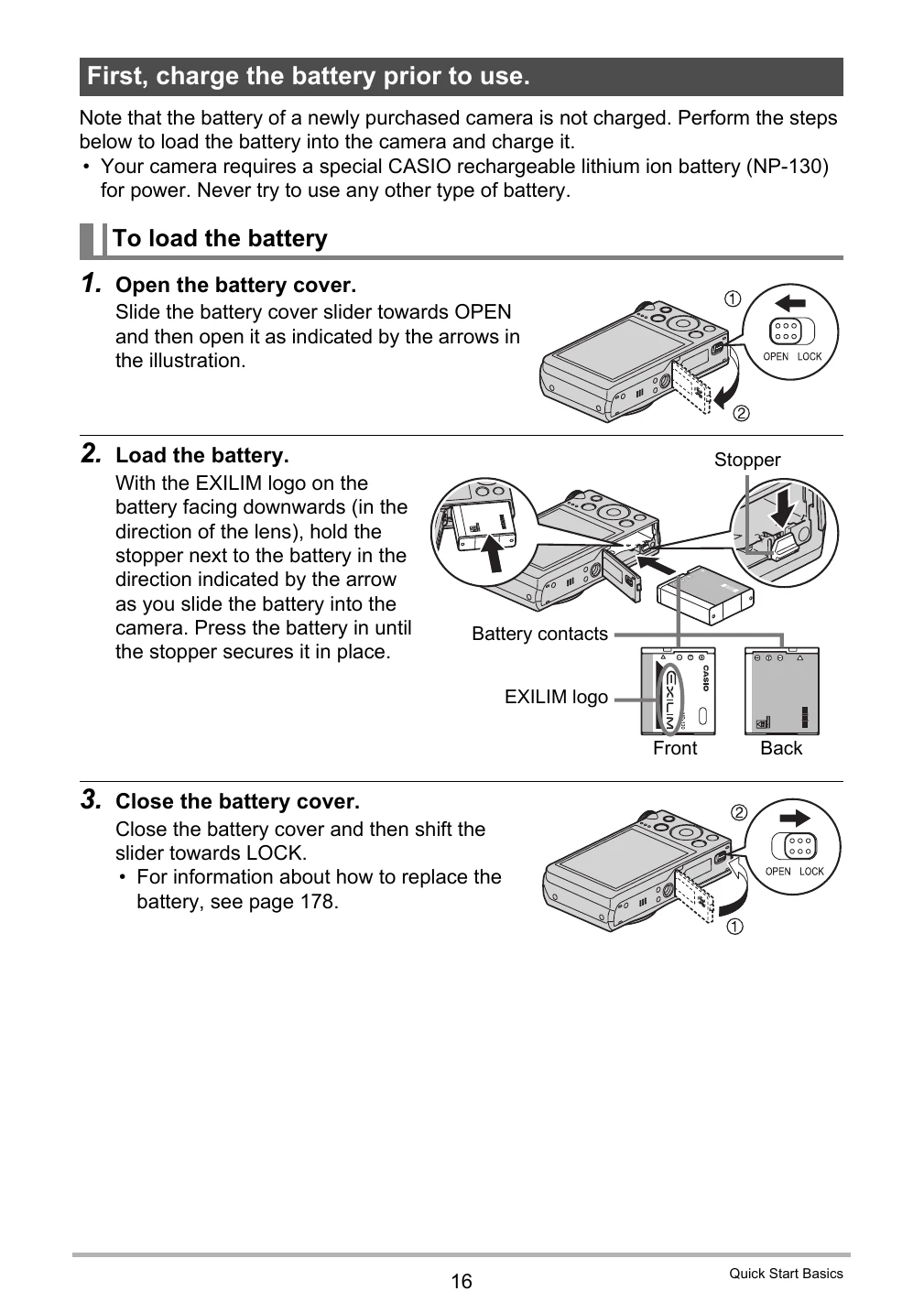 Manual for EX-ZR200