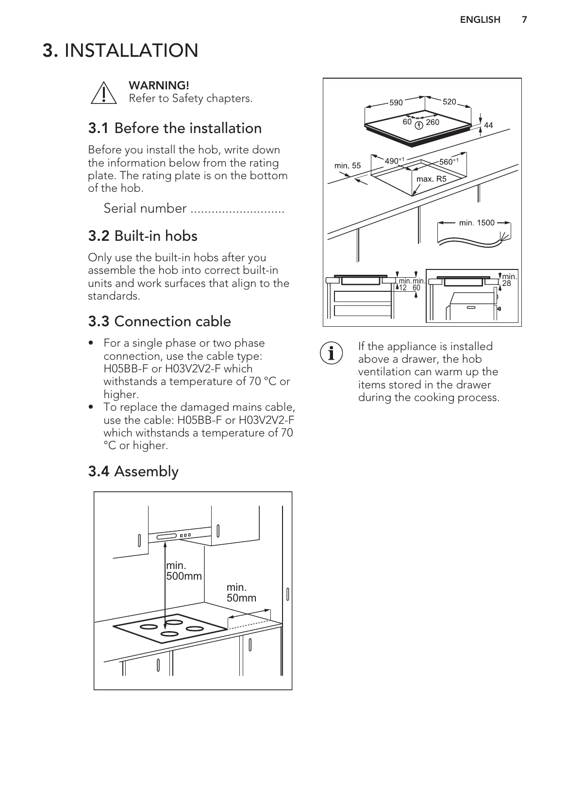 Manual for IKB64311FB