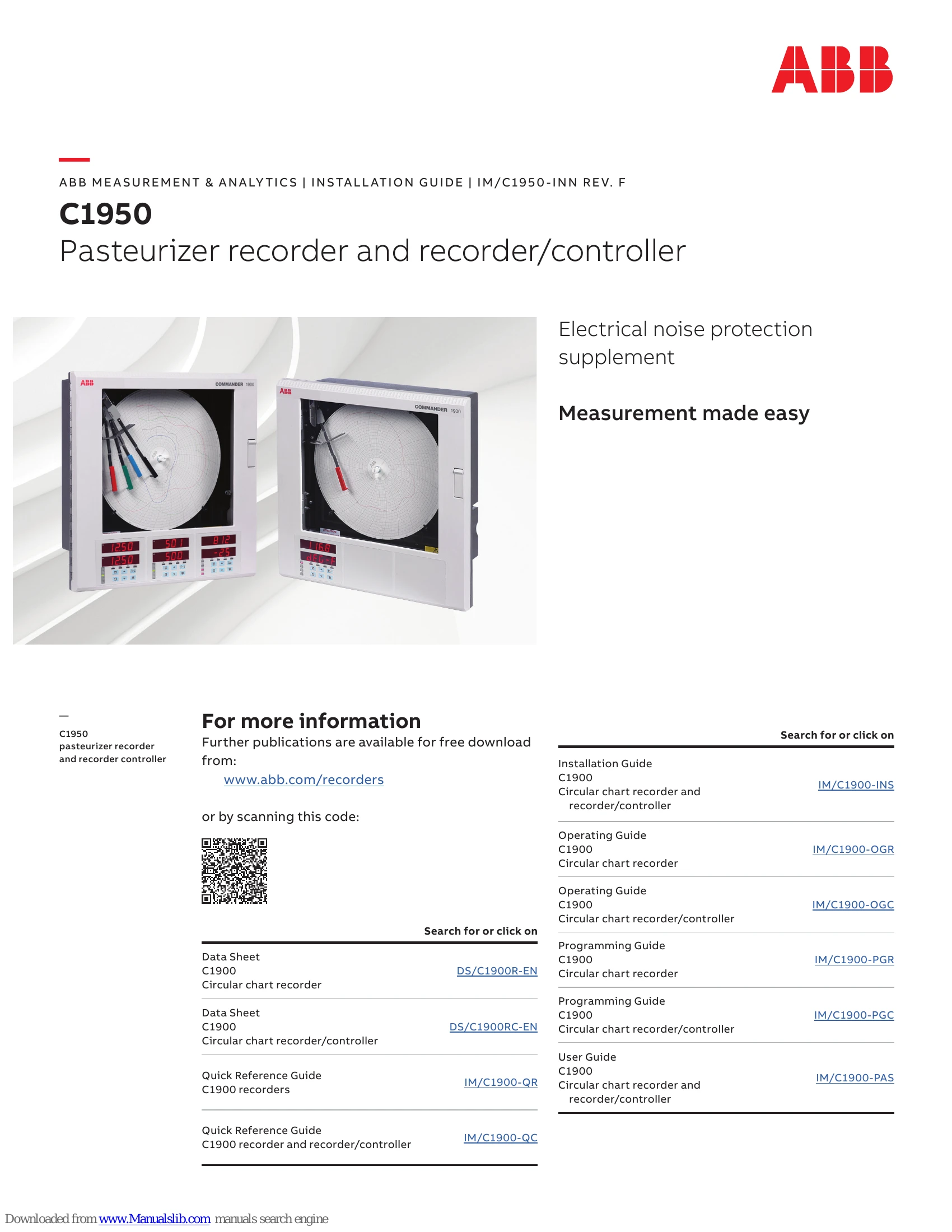 Installation Guide for C1900