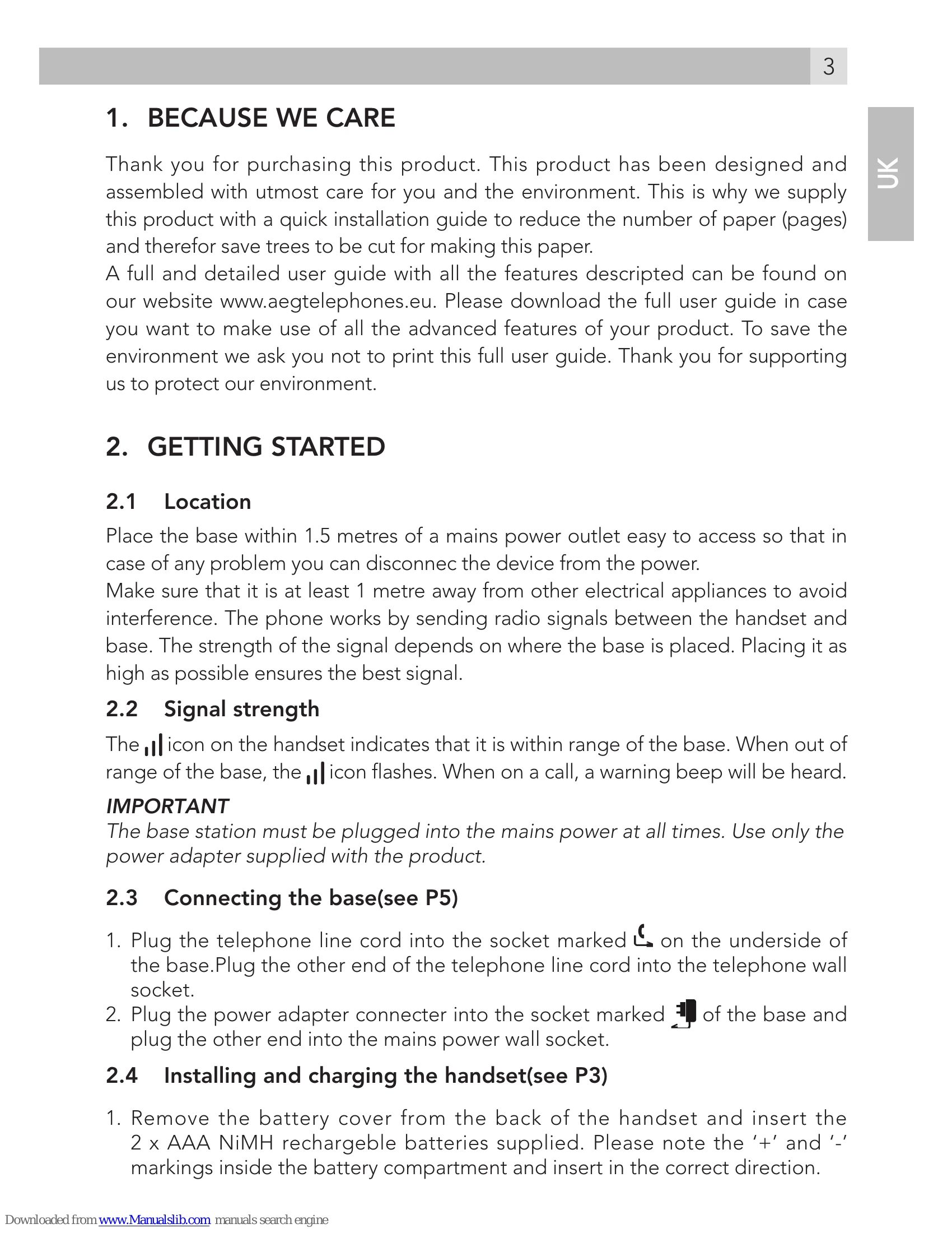 Quick Start Guide for Voxtel D80