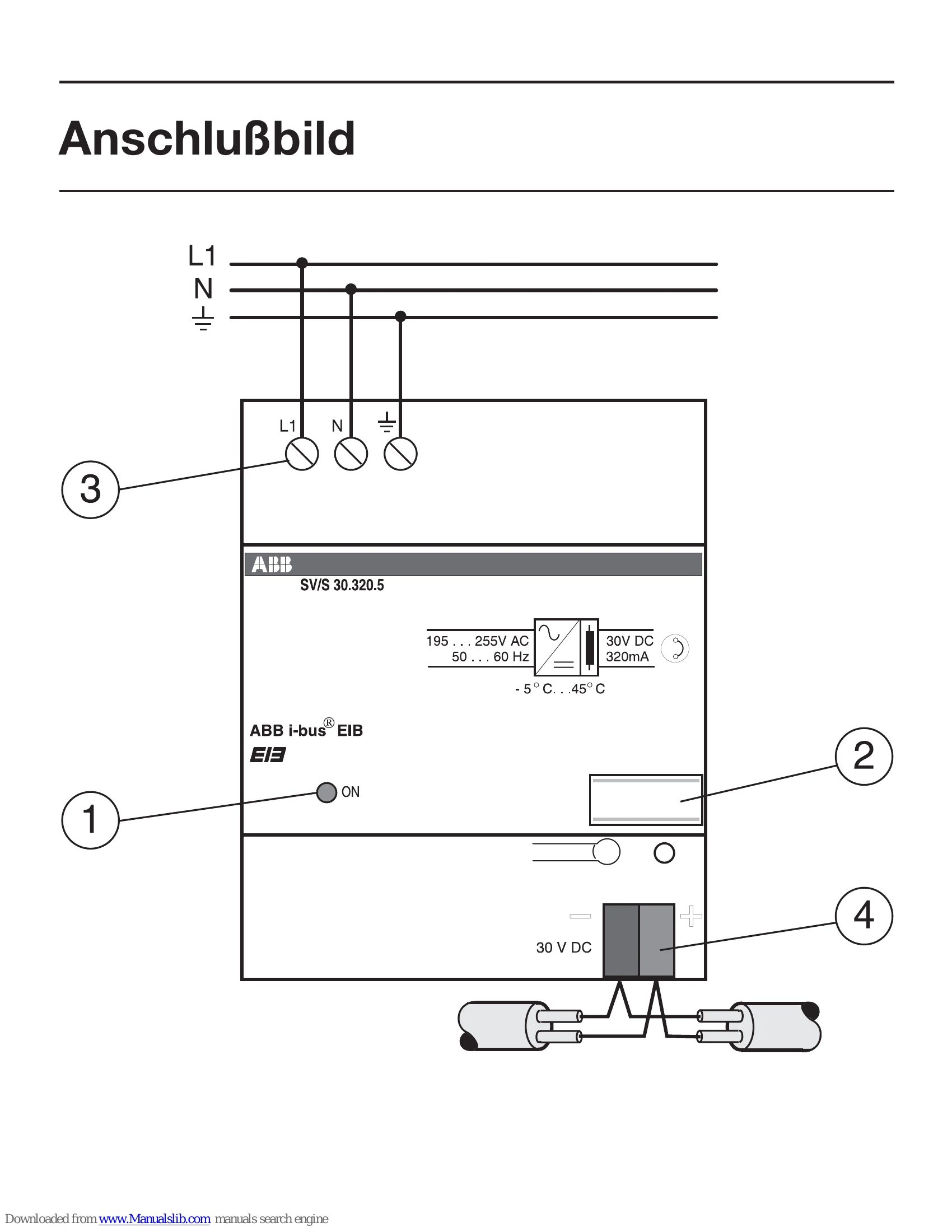 Manual for SV/S 30.320.5