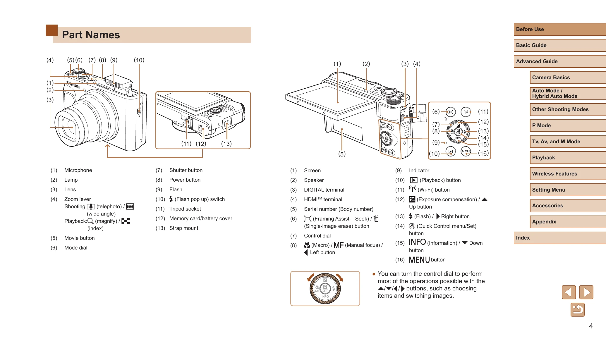 Manual for PowerShot SX740 HS