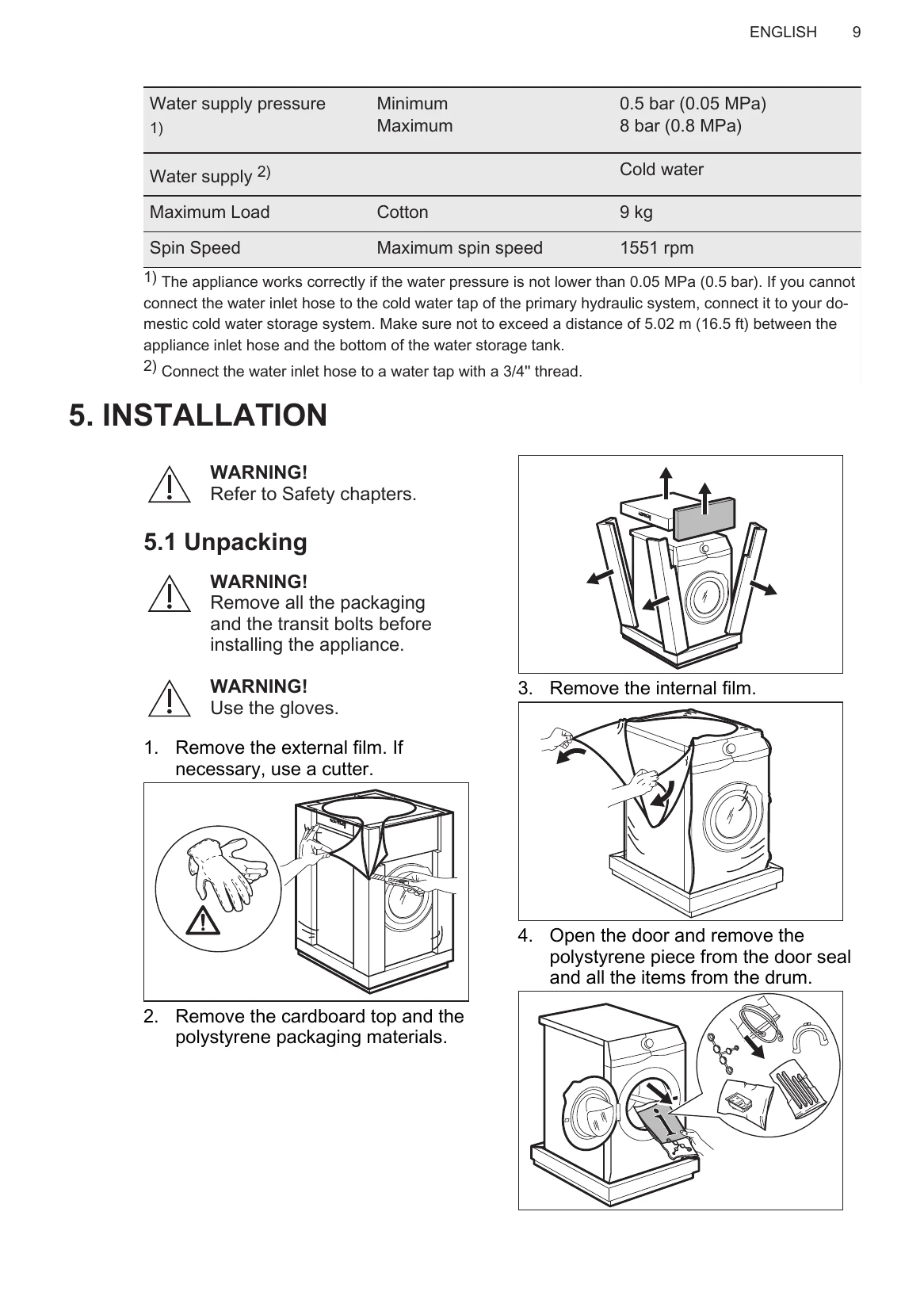 Manual for L9FEC966R