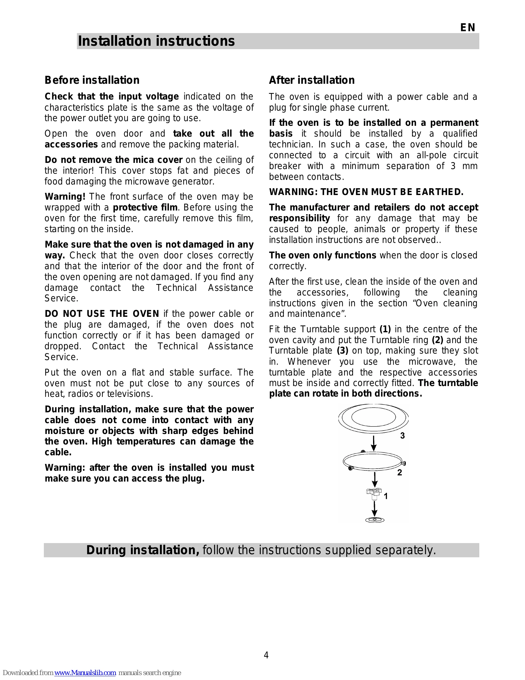 Manual for MCC 3880E-m