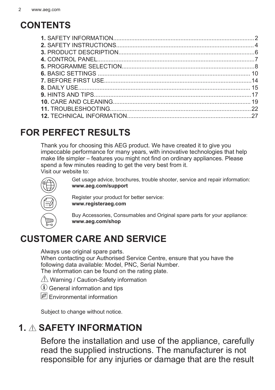 Manual for FSB53907Z