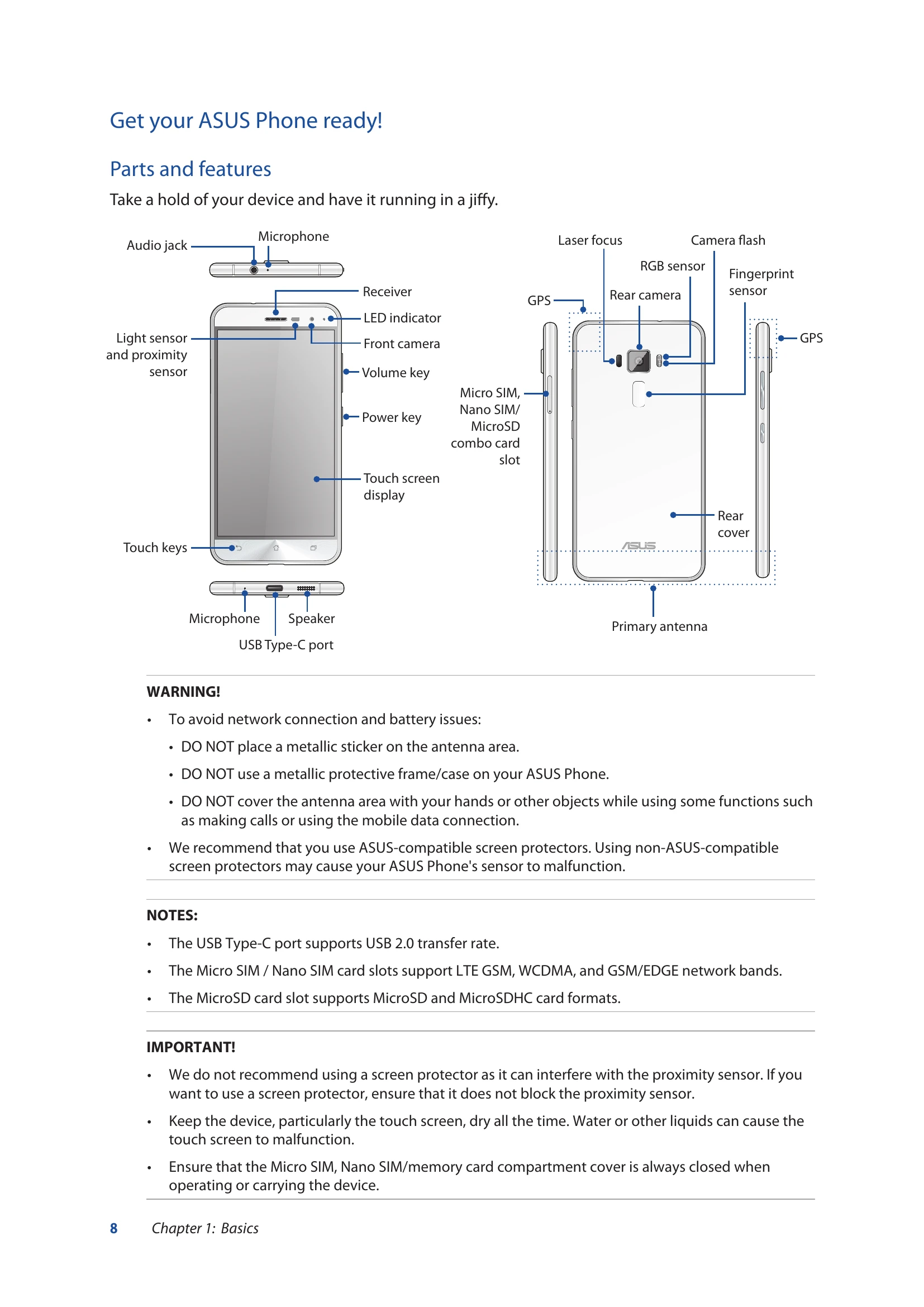 Manual for ZE520KL