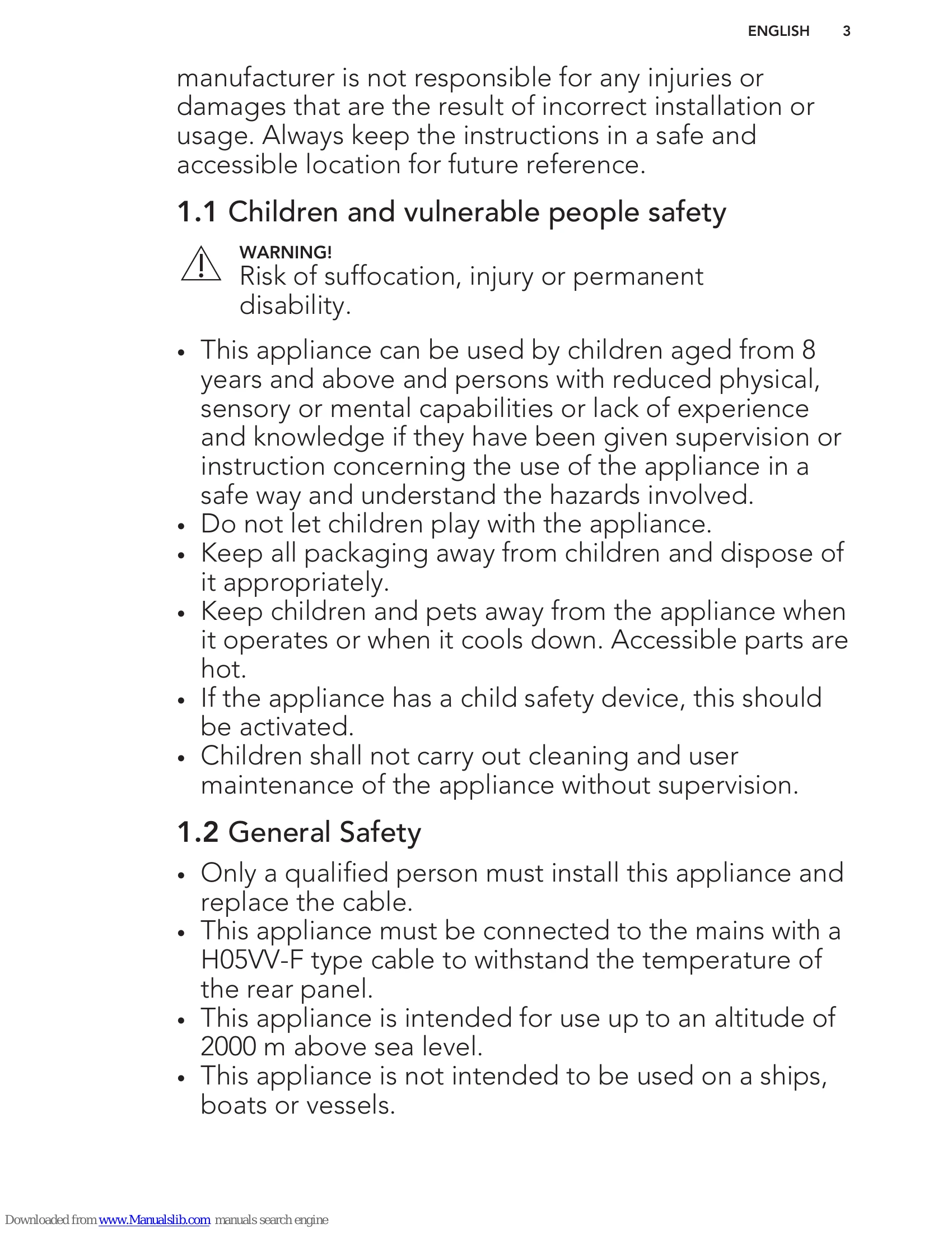 Manual for 49176IW-MN