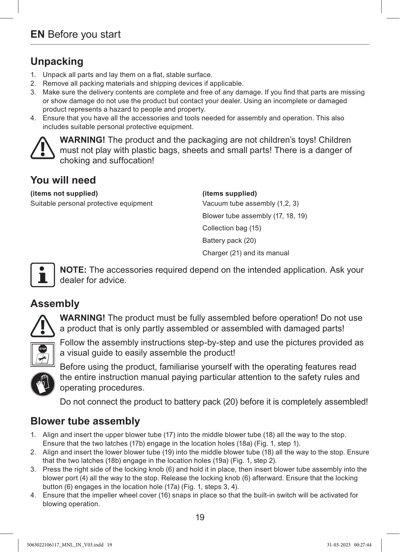 Manual for MBV36-Li TTBC36-Li