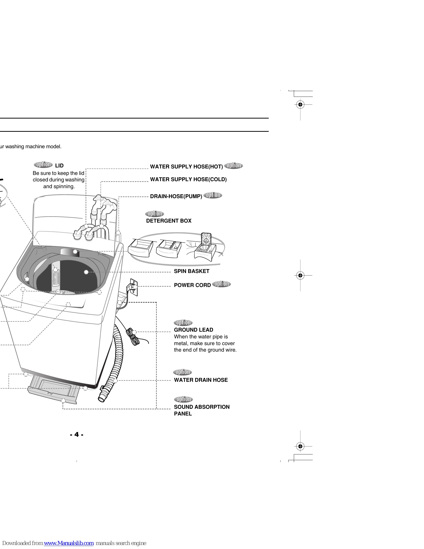 Manual for DC68-01665W