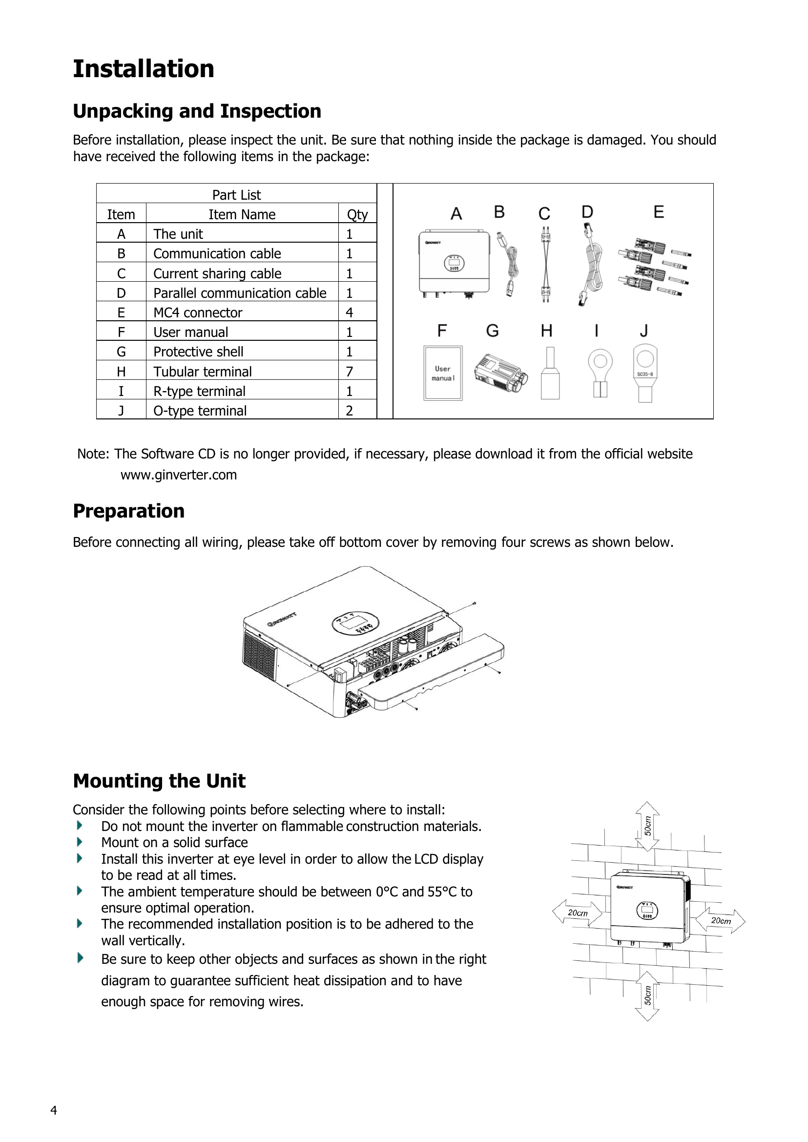 Manual for SPF 6000 ES PLUS