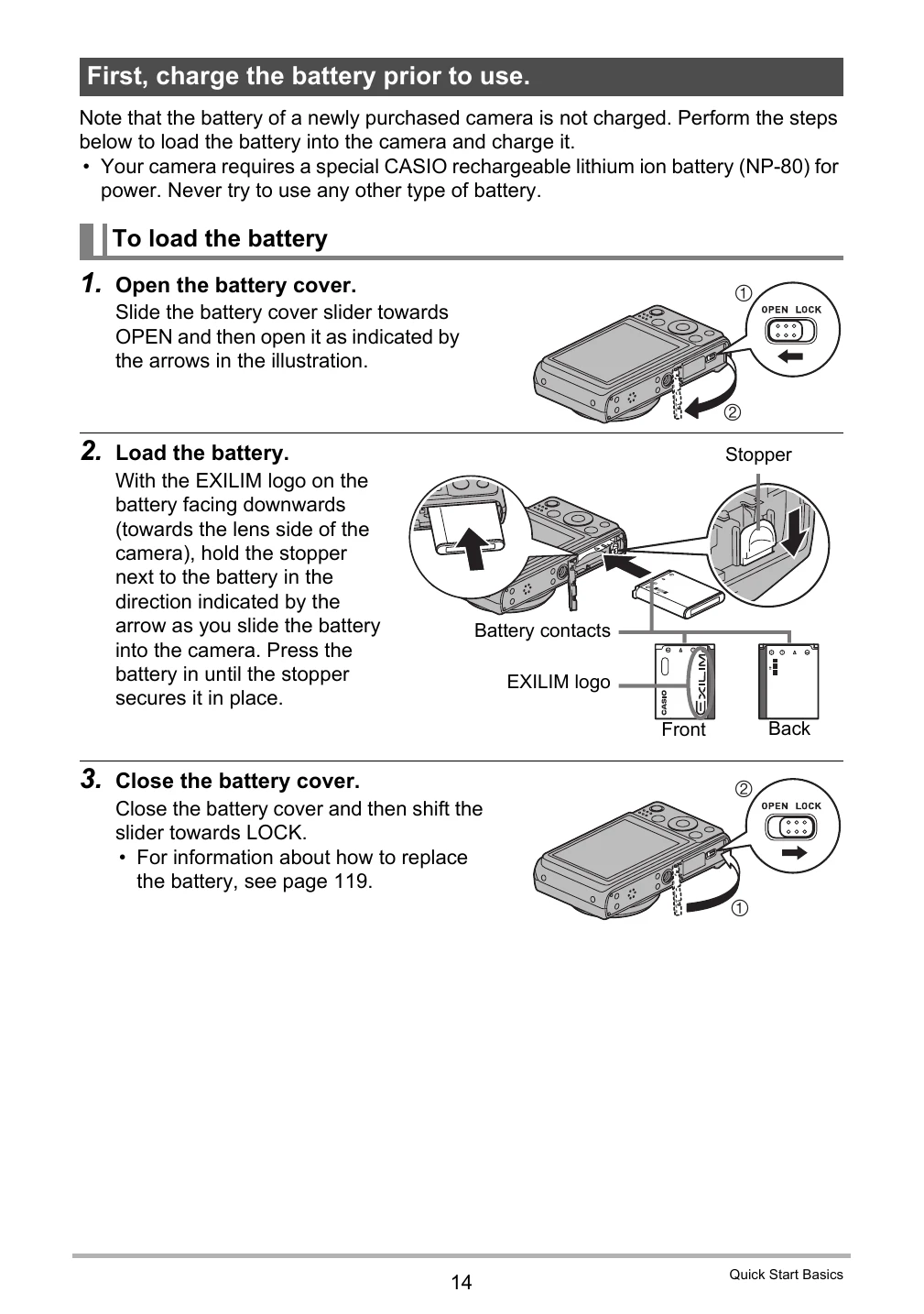 Manual for EX-ZS100