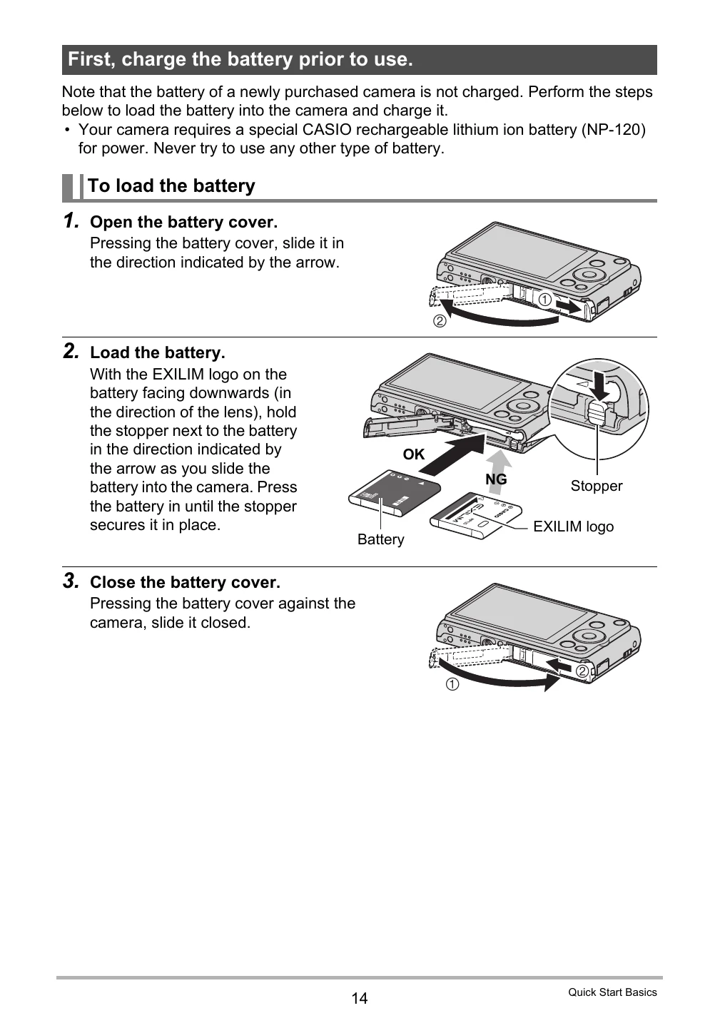 Manual for EX-ZS12