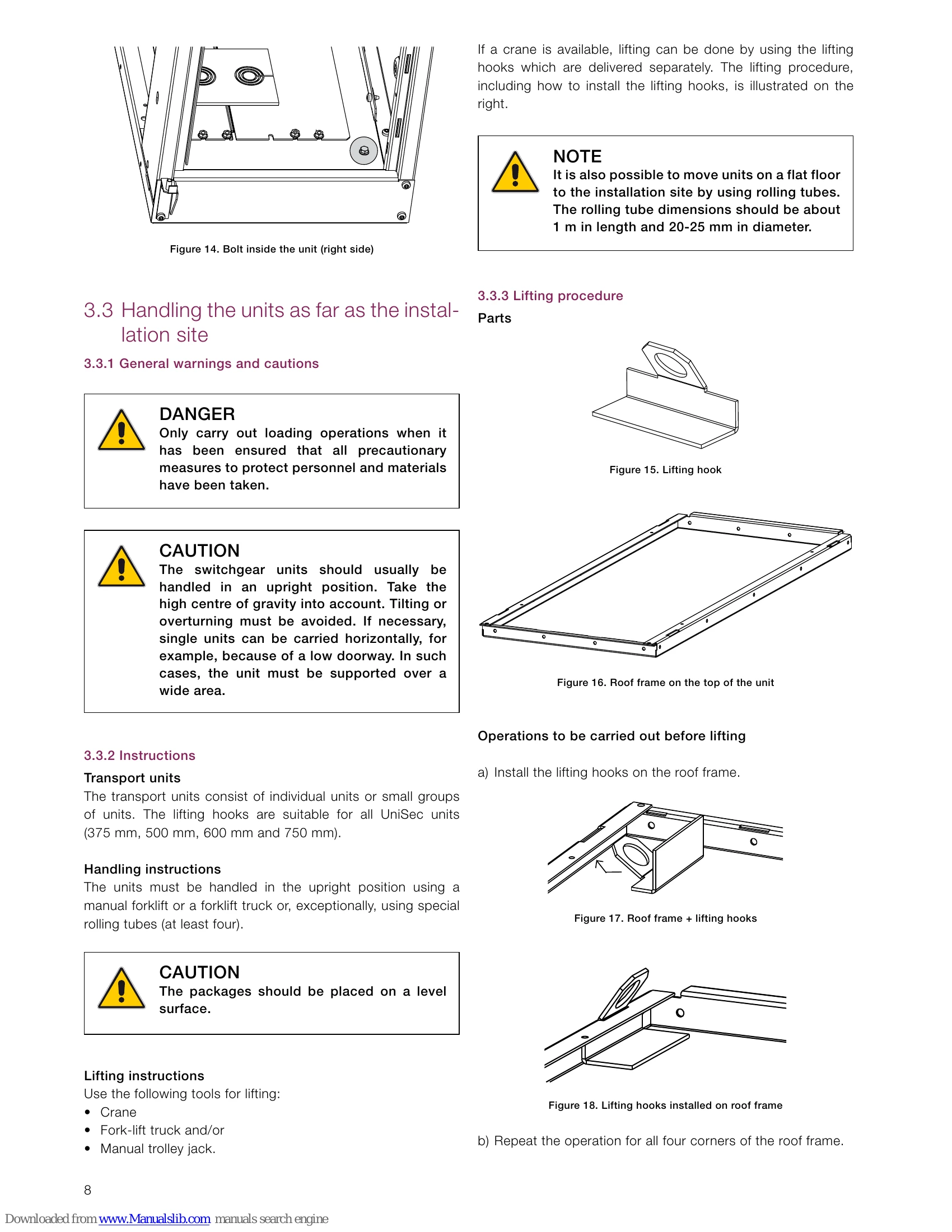 Installation Guide for UniSec Installation manual