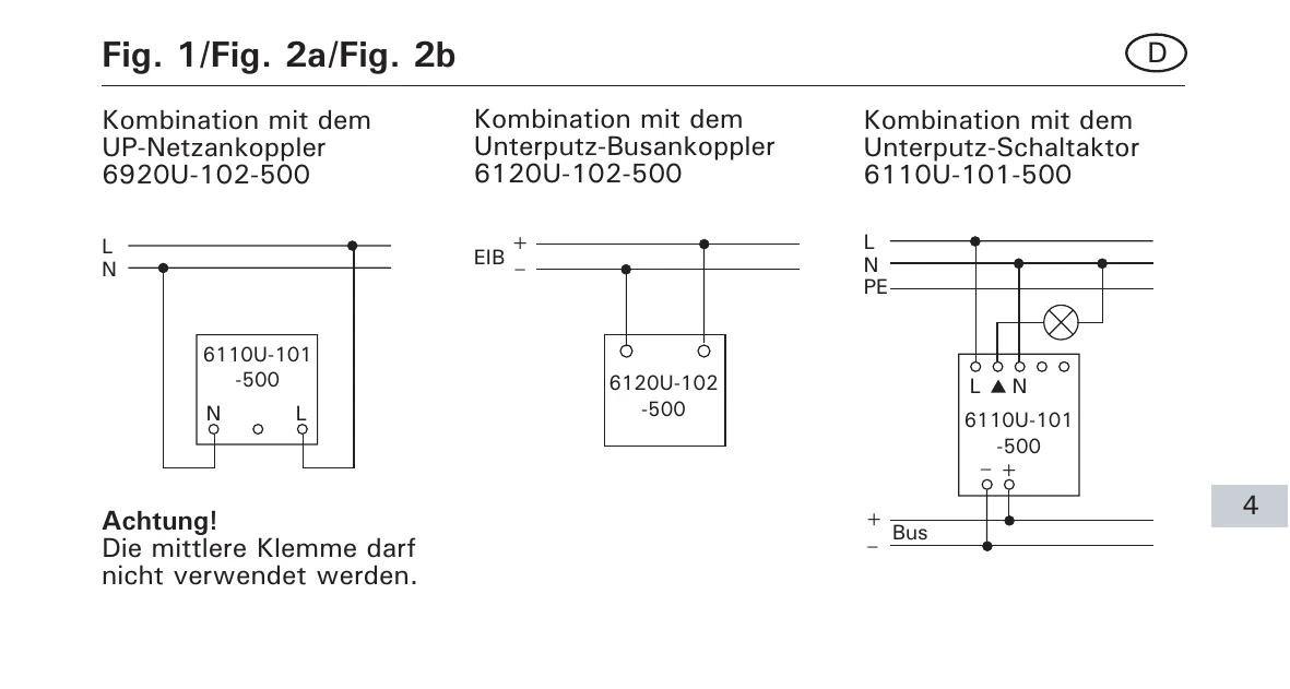 Manual for Busch-Wächter EIB 6131- xxx-102-500 GJ B000 6132 A0137