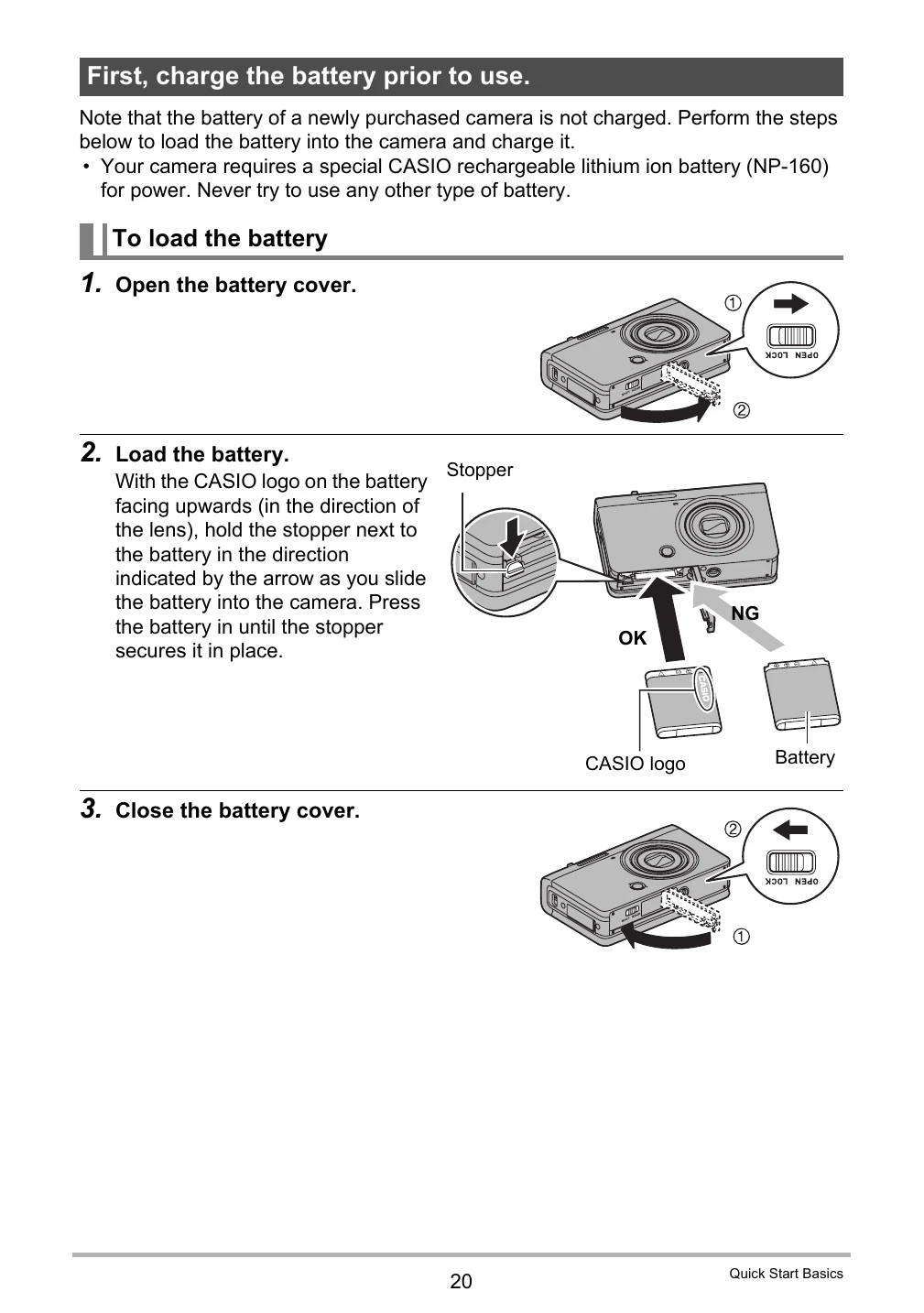 Manual for EX-FC500S