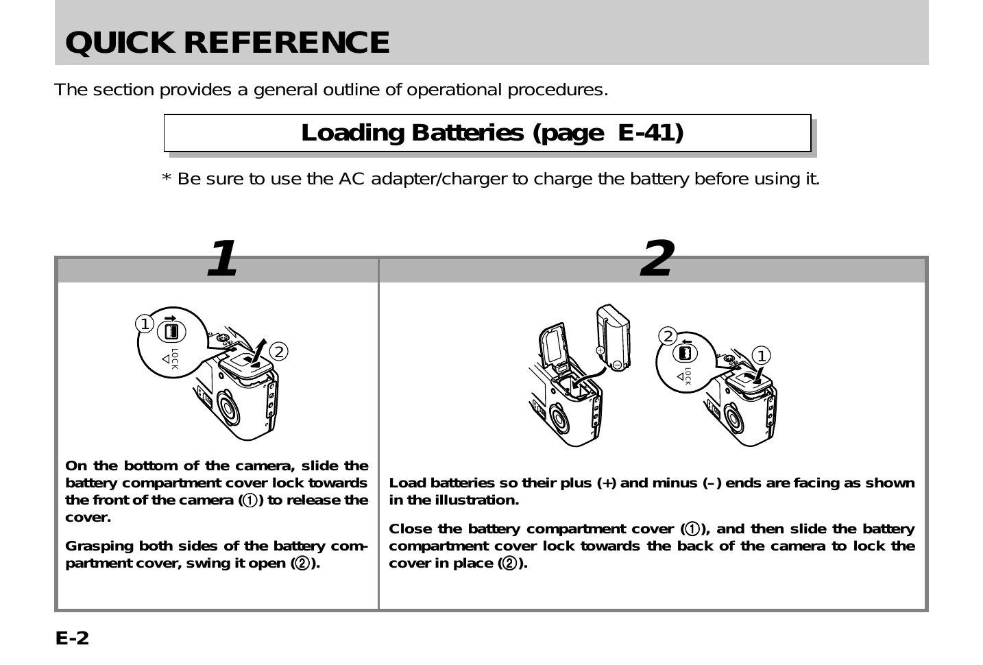Manual for QV-3EX LCD Digital Camera