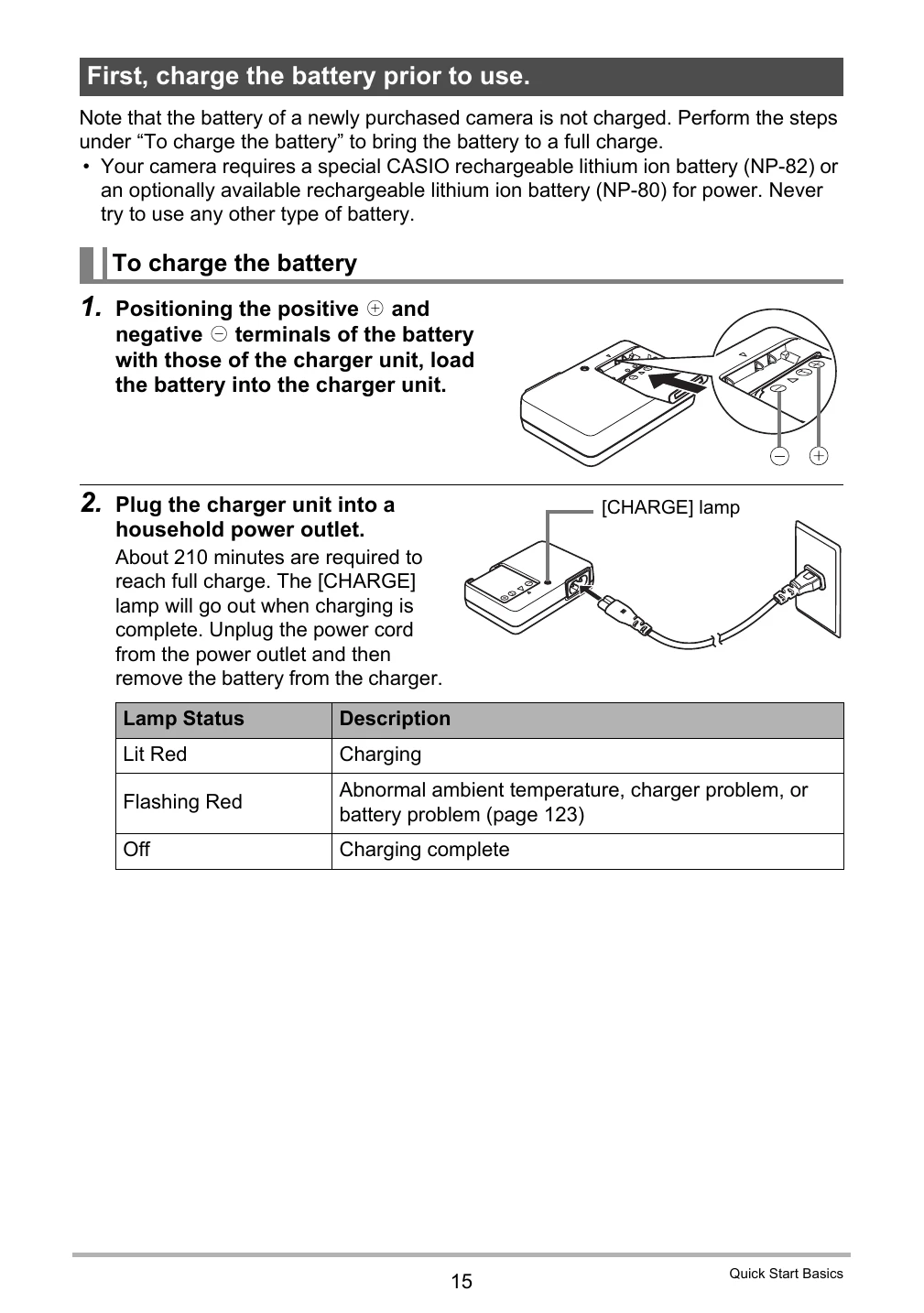 Manual for EX-Z35