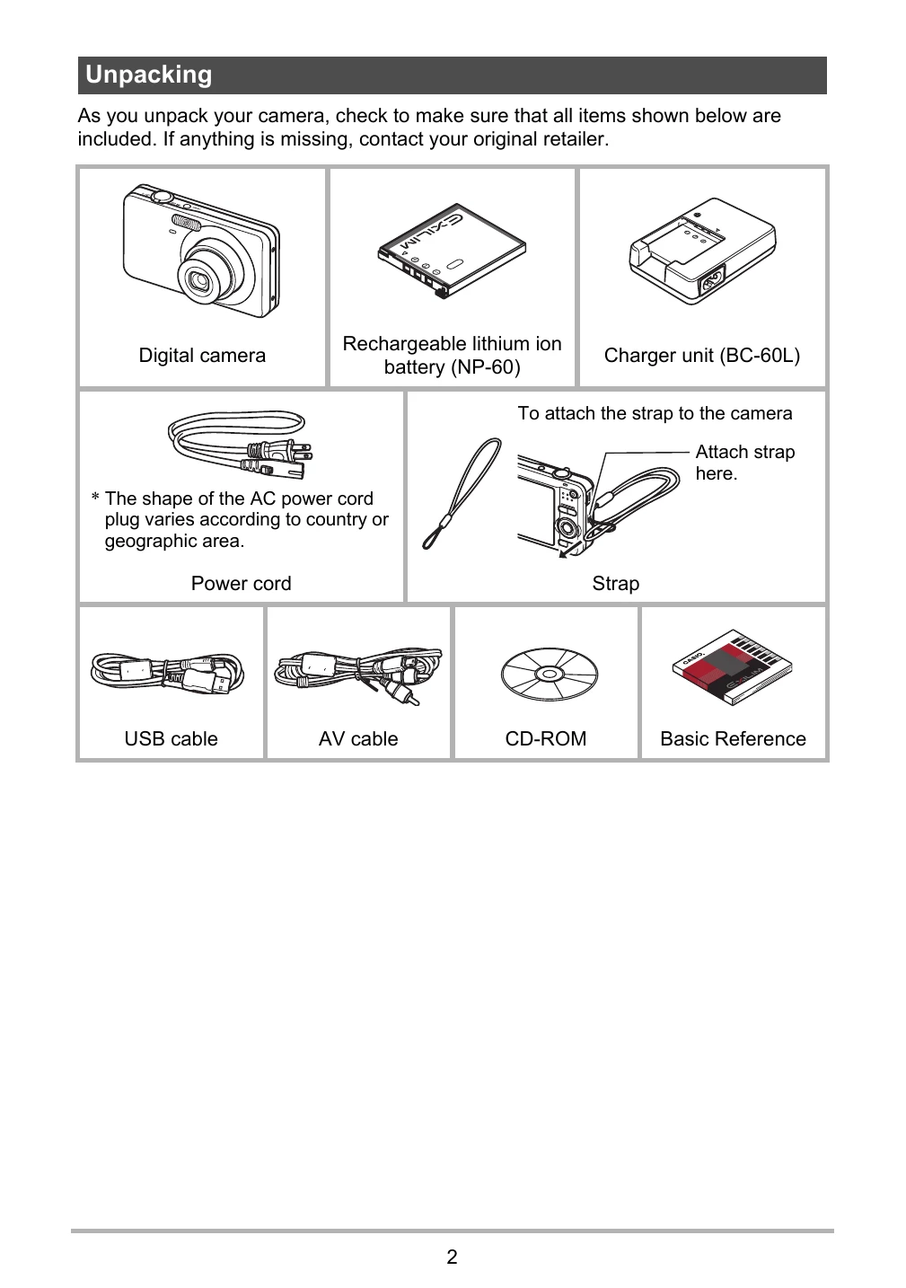 Manual for EX-Z21