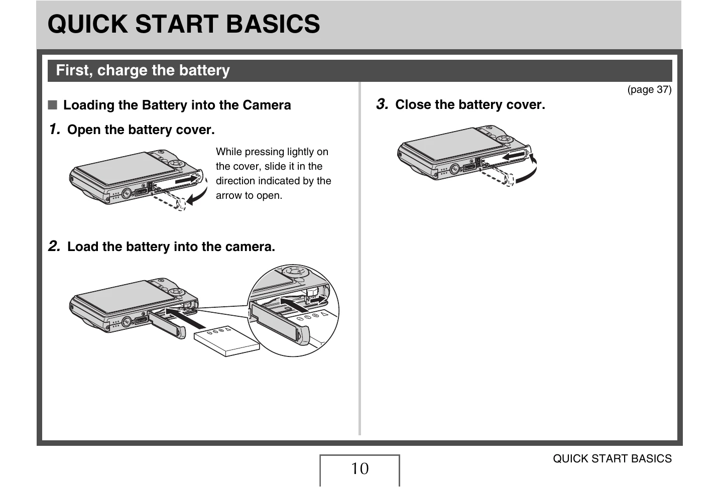 Manual for EX-S770D