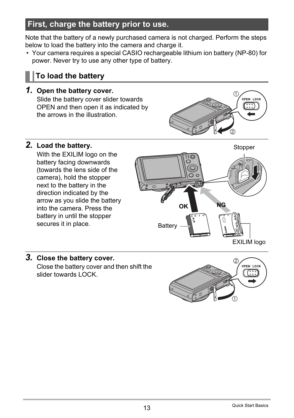 Manual for EX-ZS160