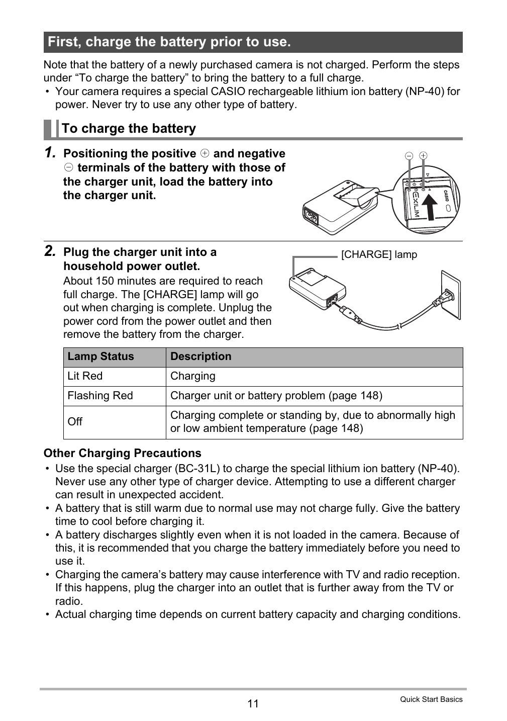 Manual for EX-Z200